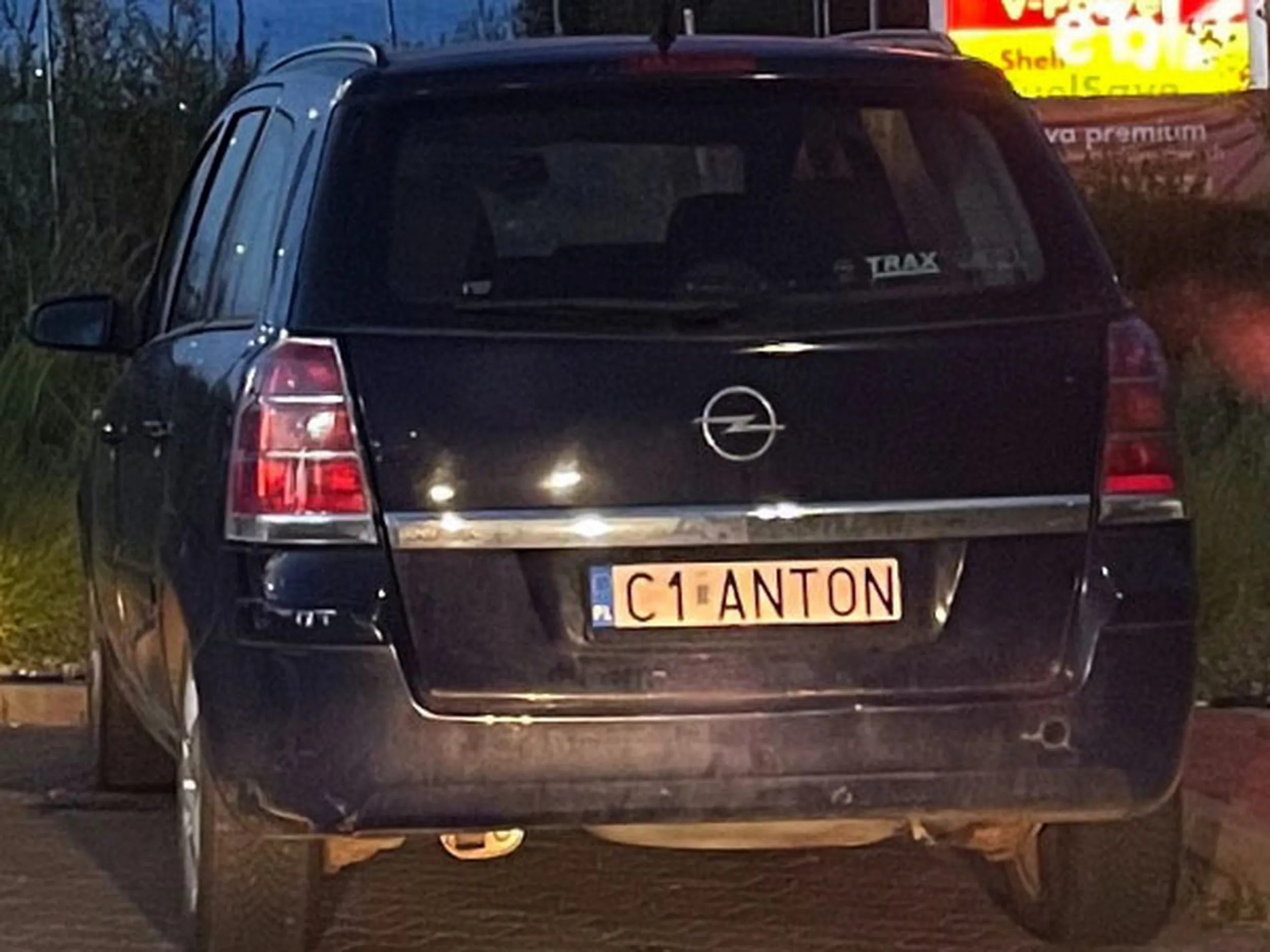 Fajny numer, blacha C1 ANTON