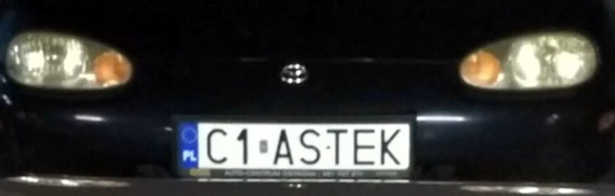 Fajny numer, blacha C1 ASTEK