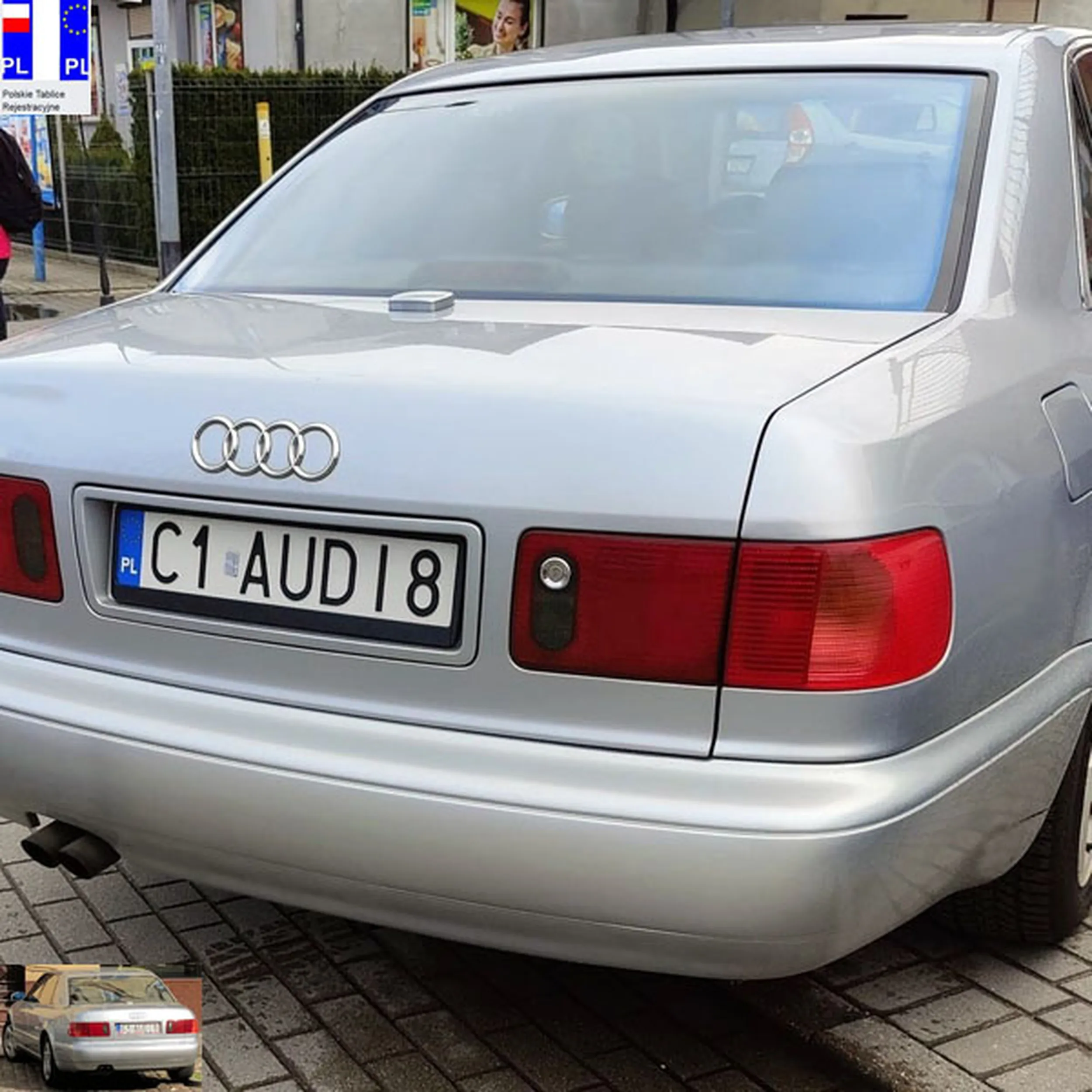 Fajny numer, blacha C1 AUDI8
