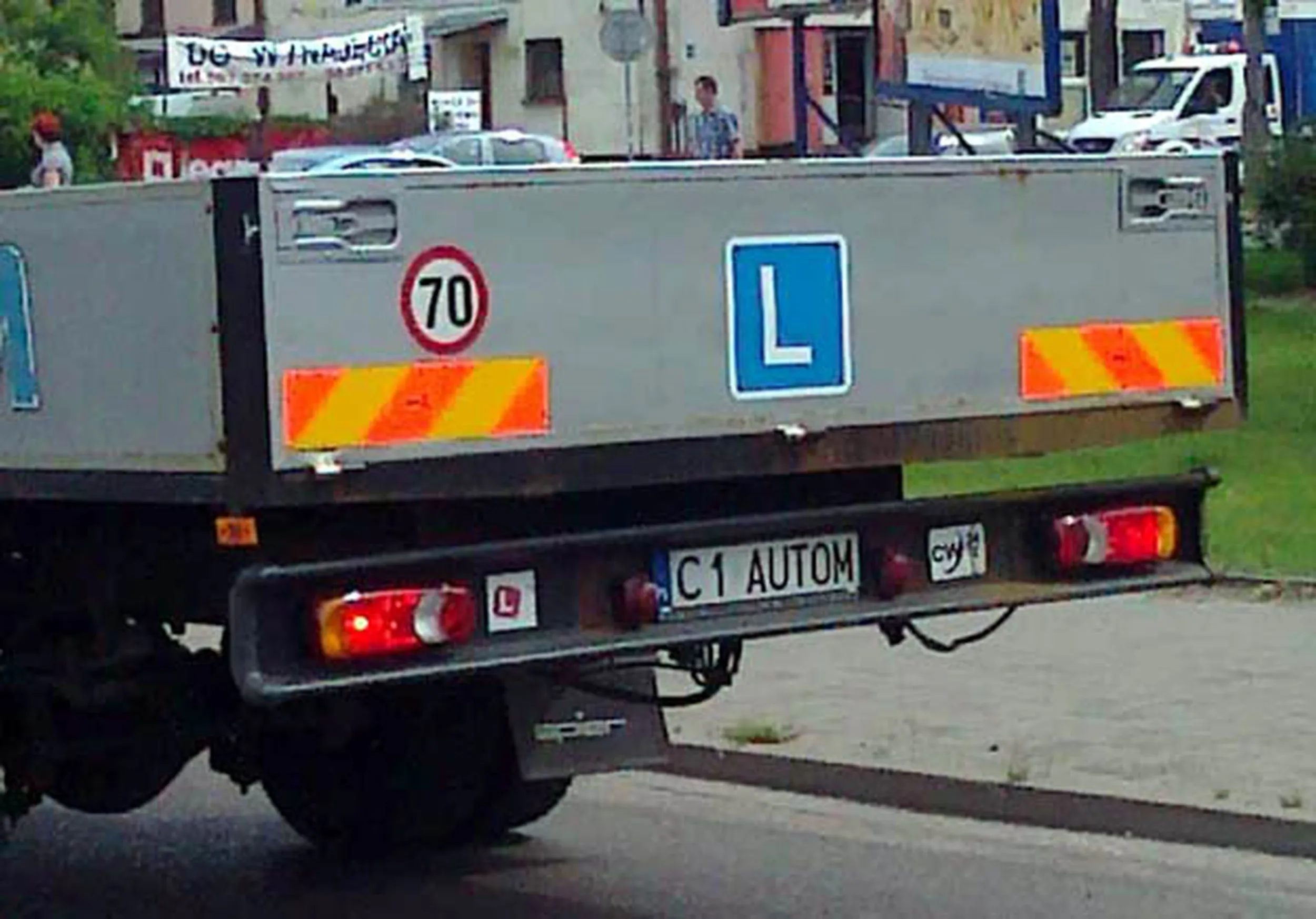 Fajny numer, blacha C1 AUTOM