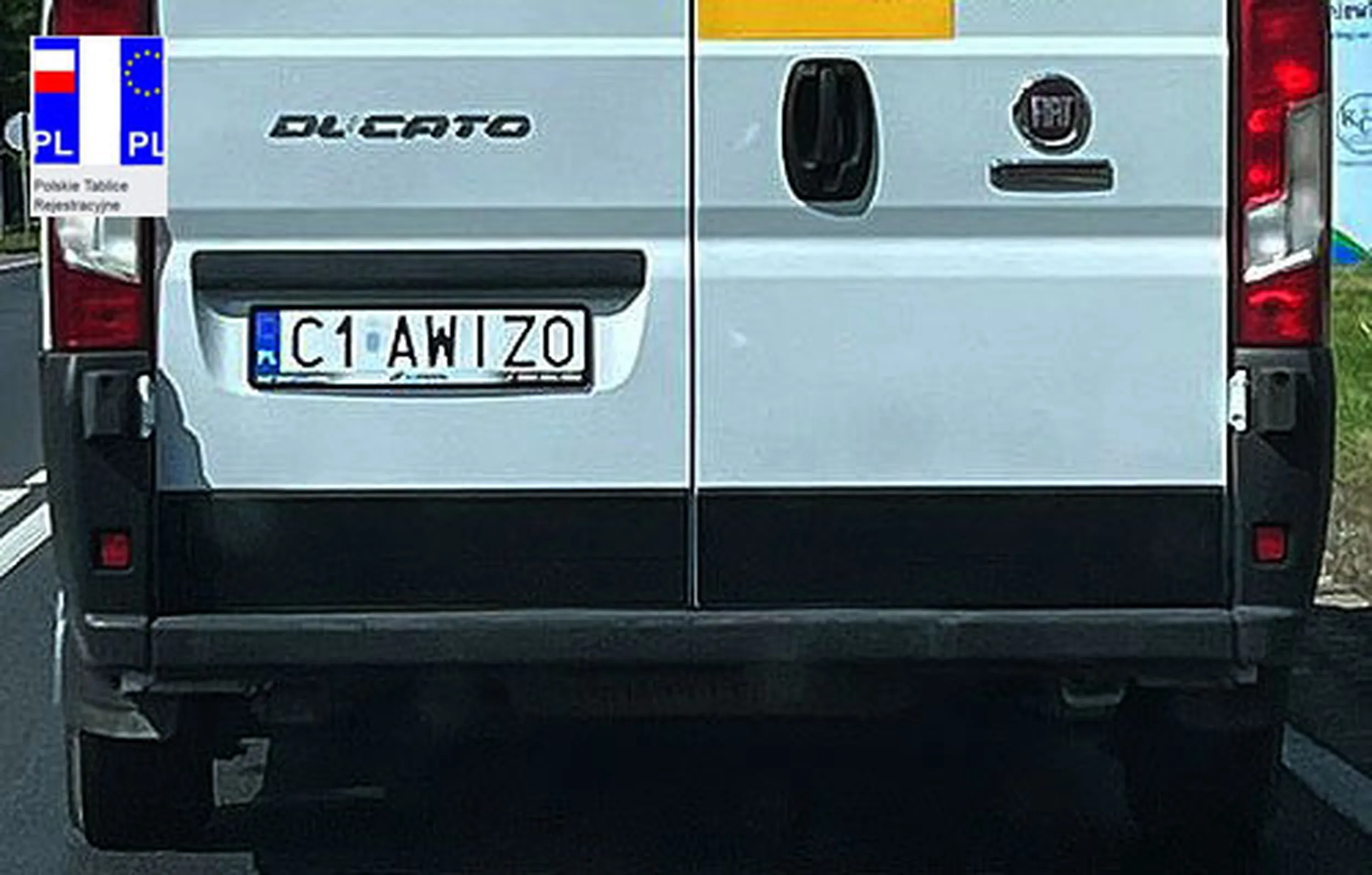 Fajny numer, blacha C1 AWIZO