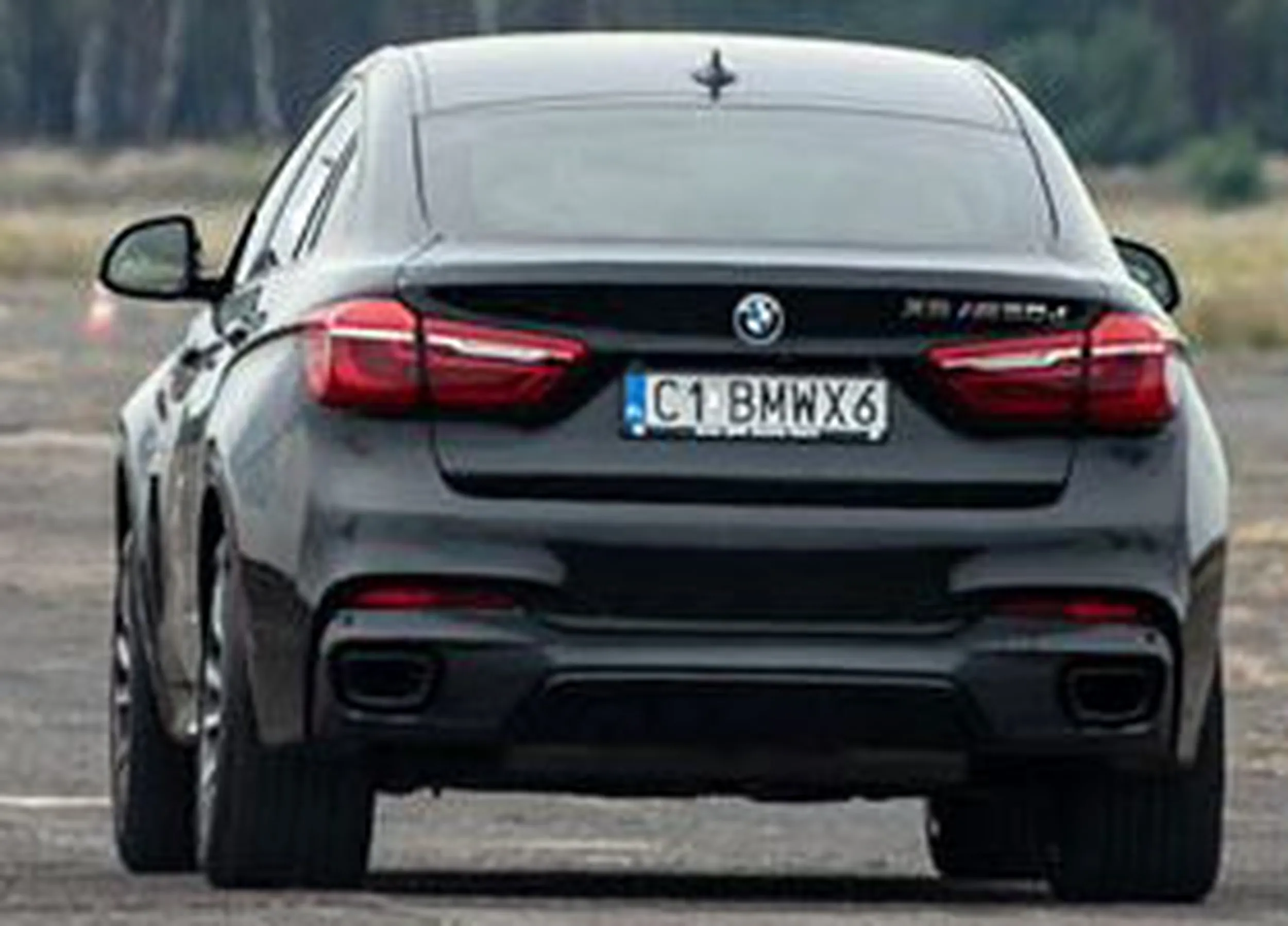 Fajny numer, blacha C1 BMWX6