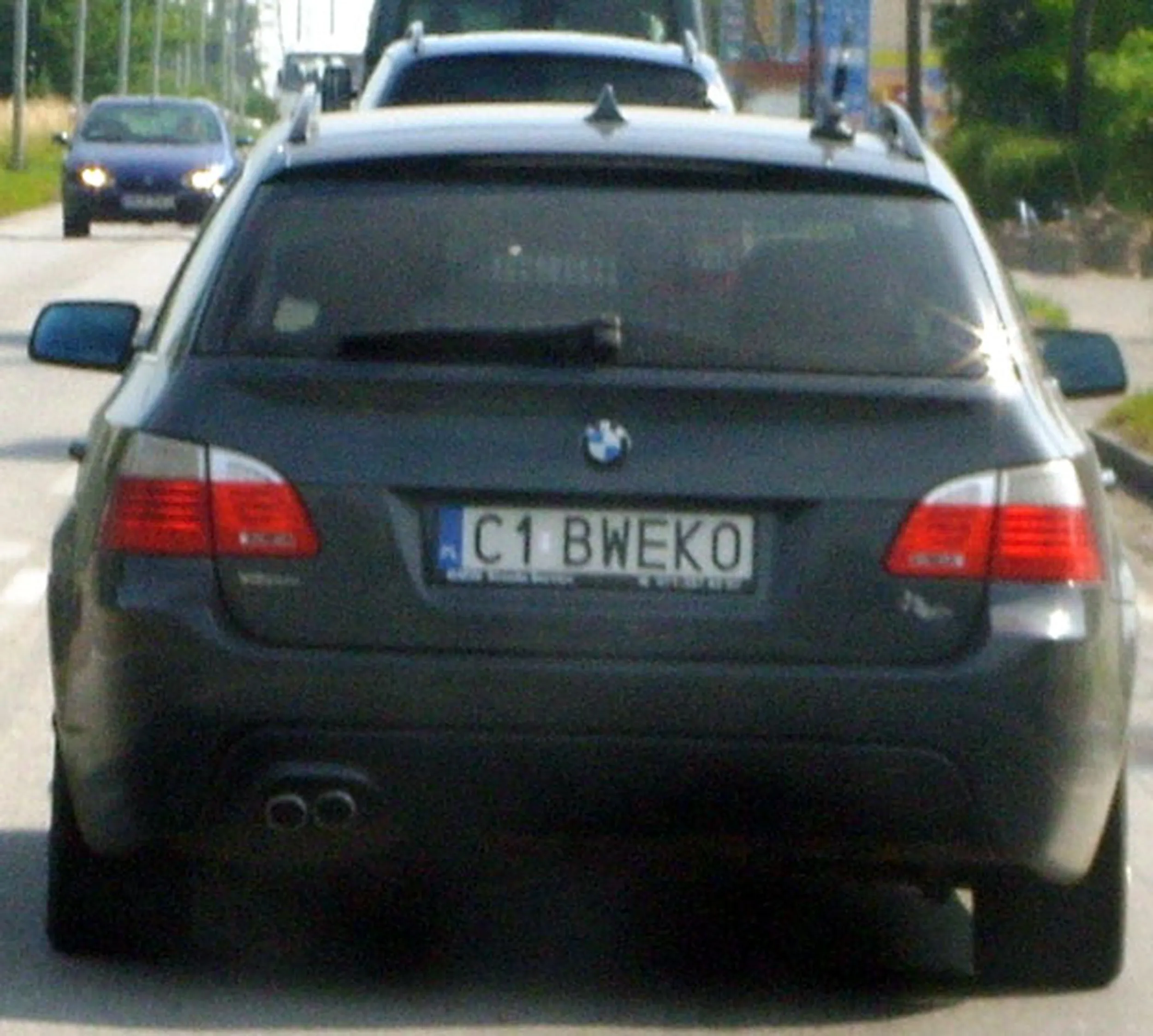 Fajny numer, blacha C1 BWEKO