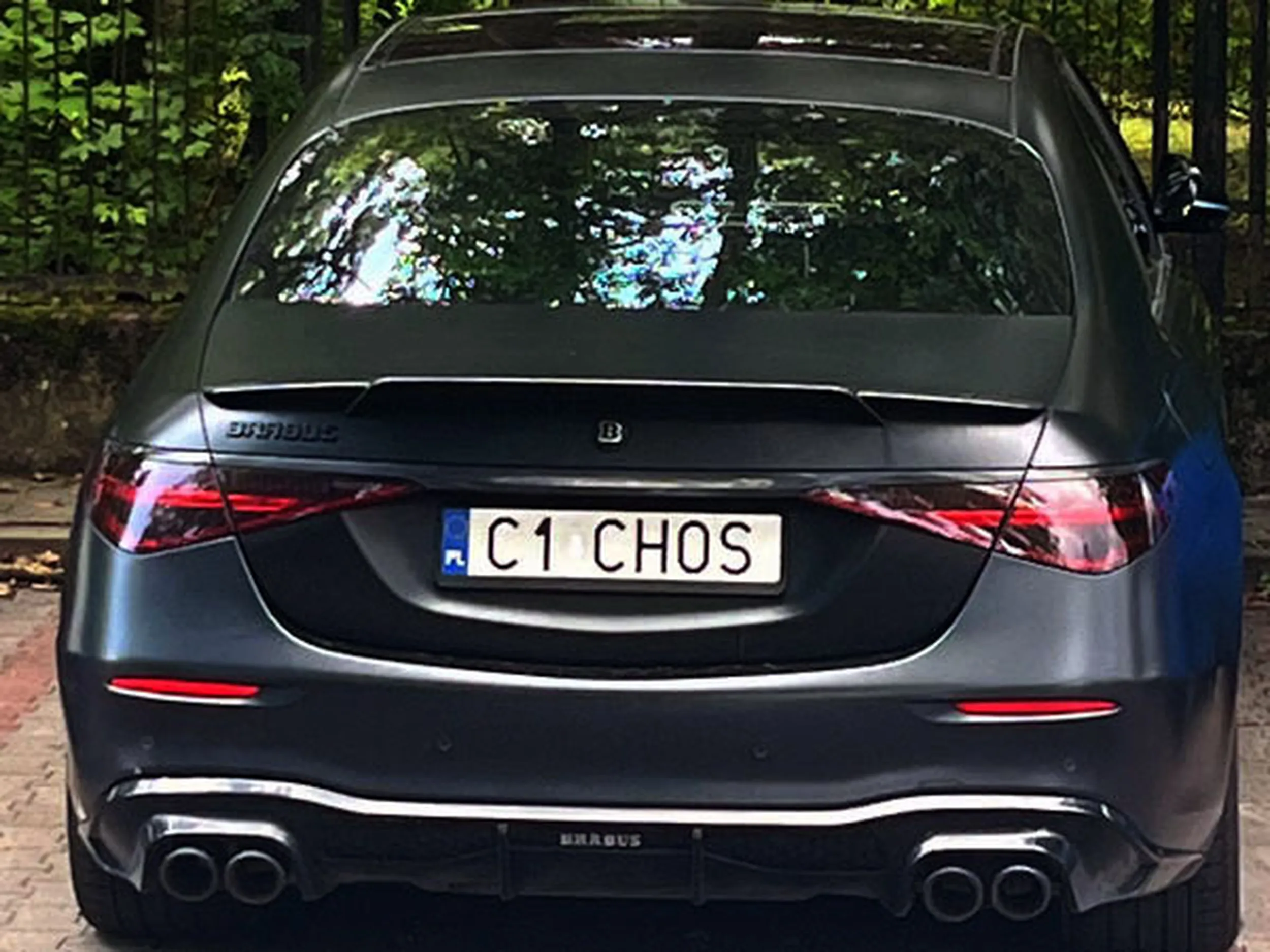 Fajny numer, blacha C1 CHOS