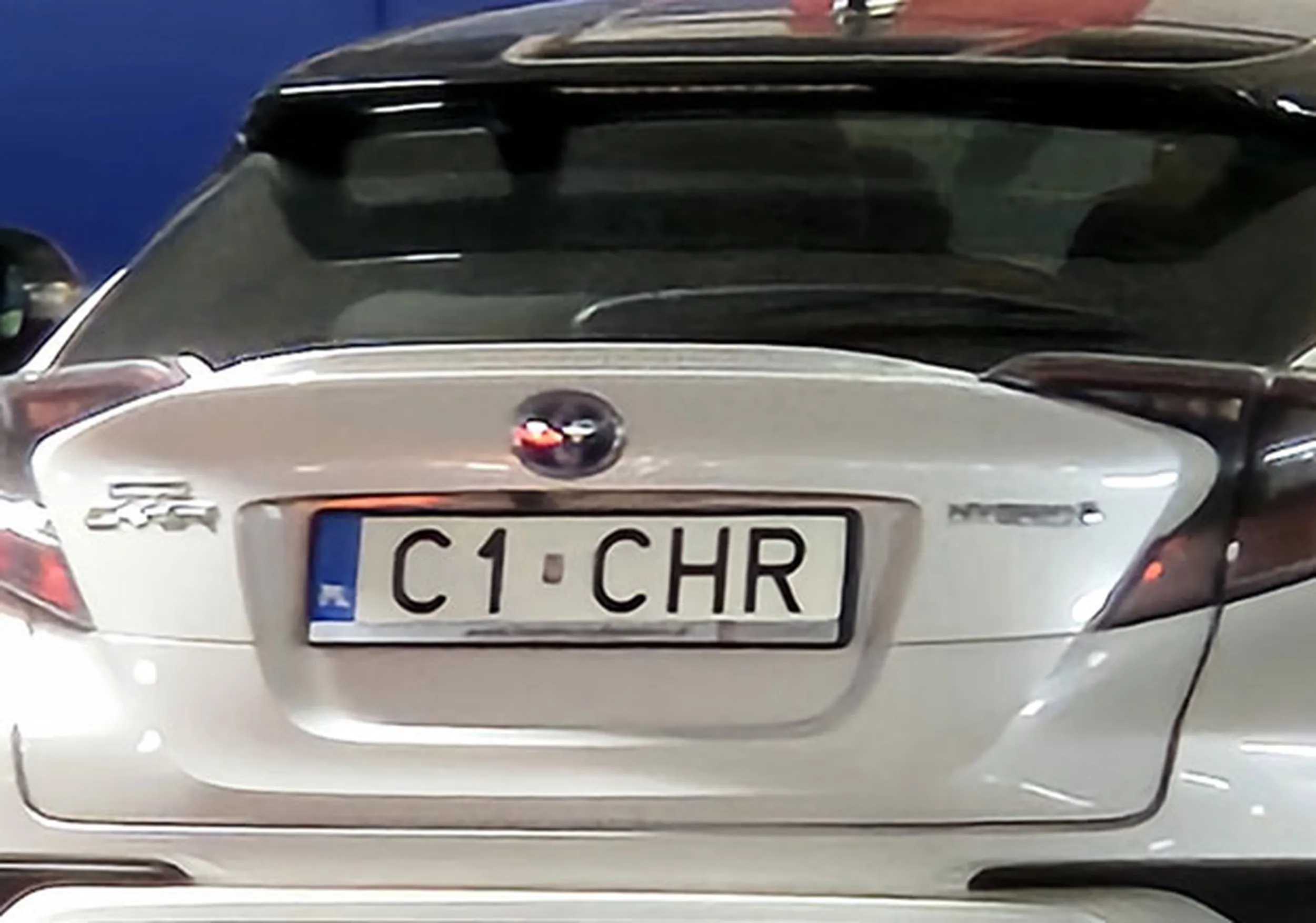 Fajny numer, blacha C1 CHR