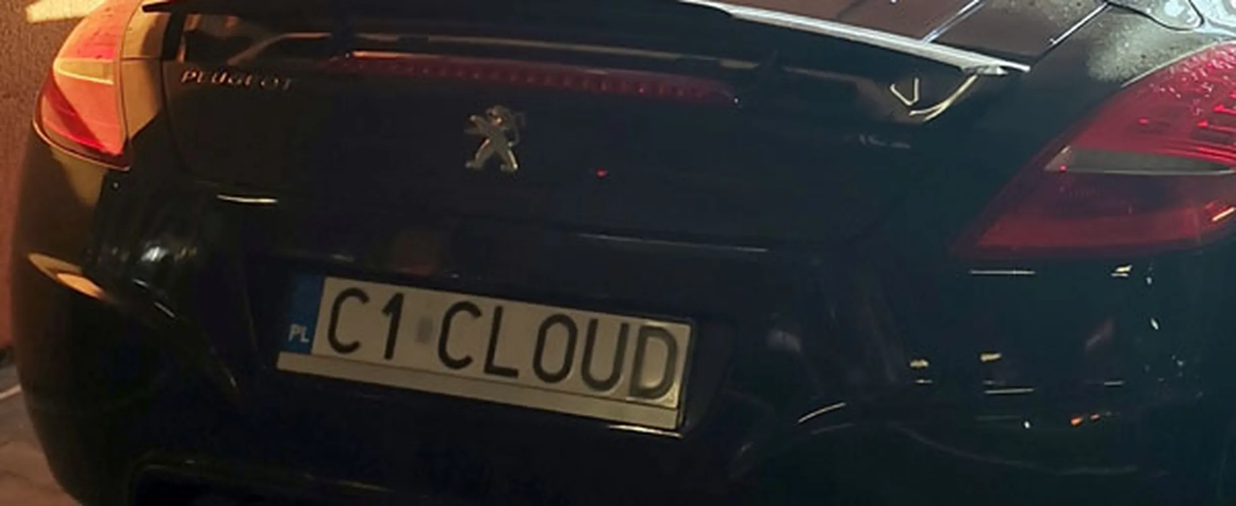 Fajny numer, blacha C1 CLOUD