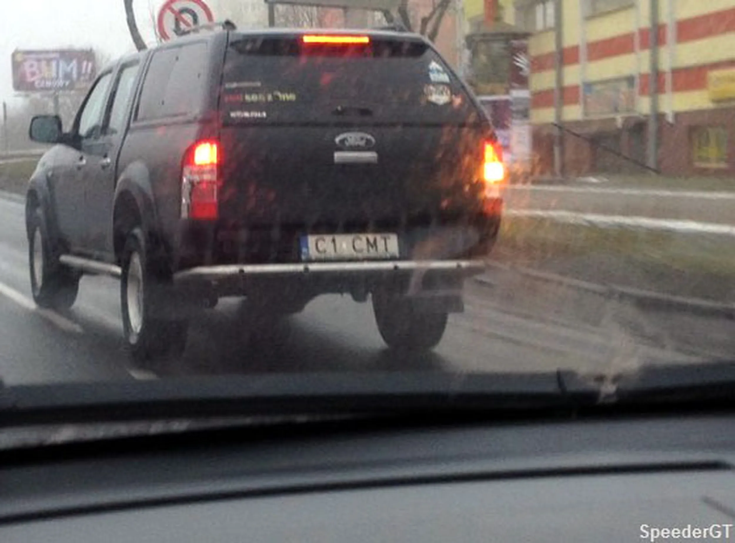 Fajny numer, blacha C1 CMT