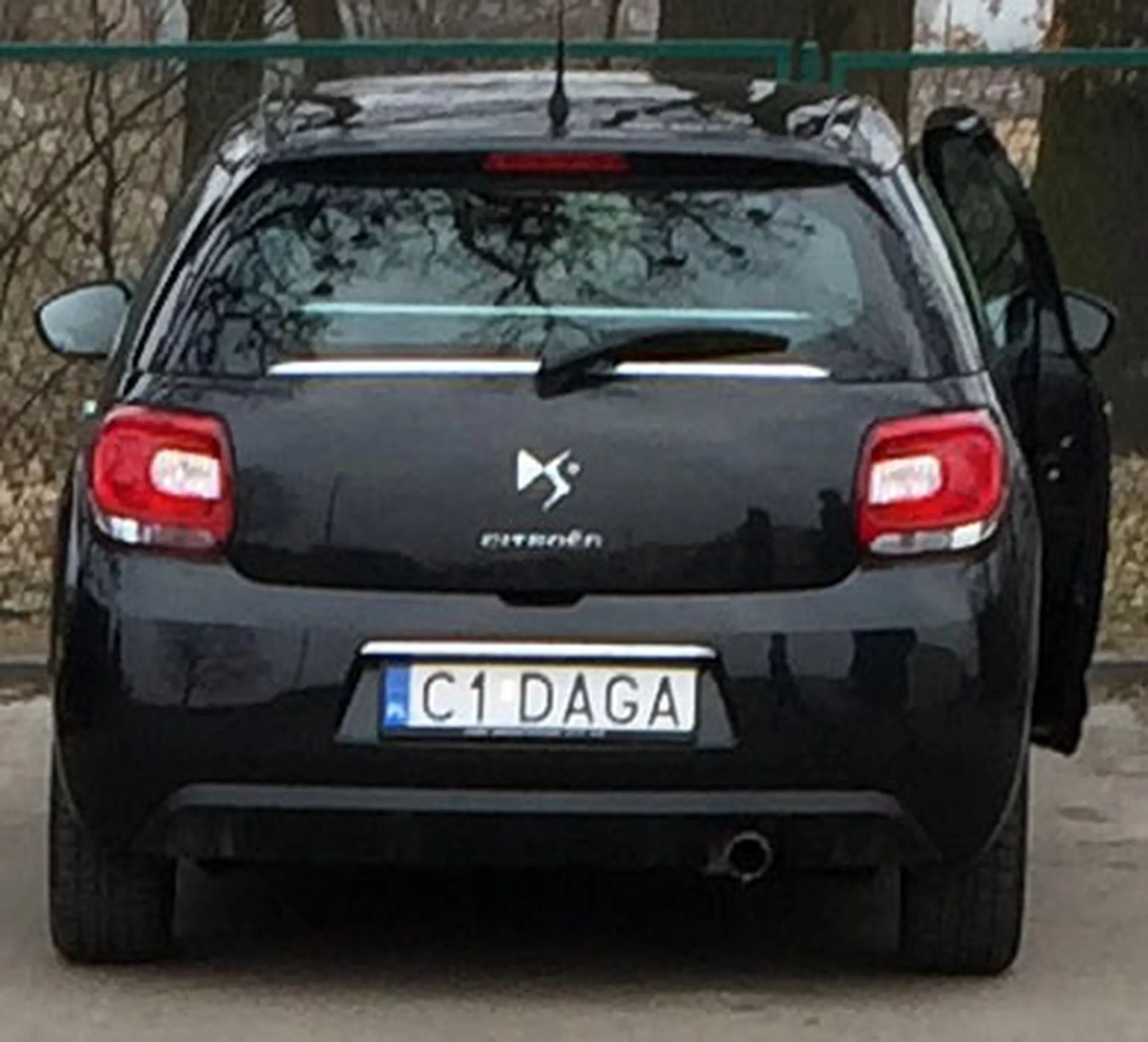 Fajny numer, blacha C1 DAGA