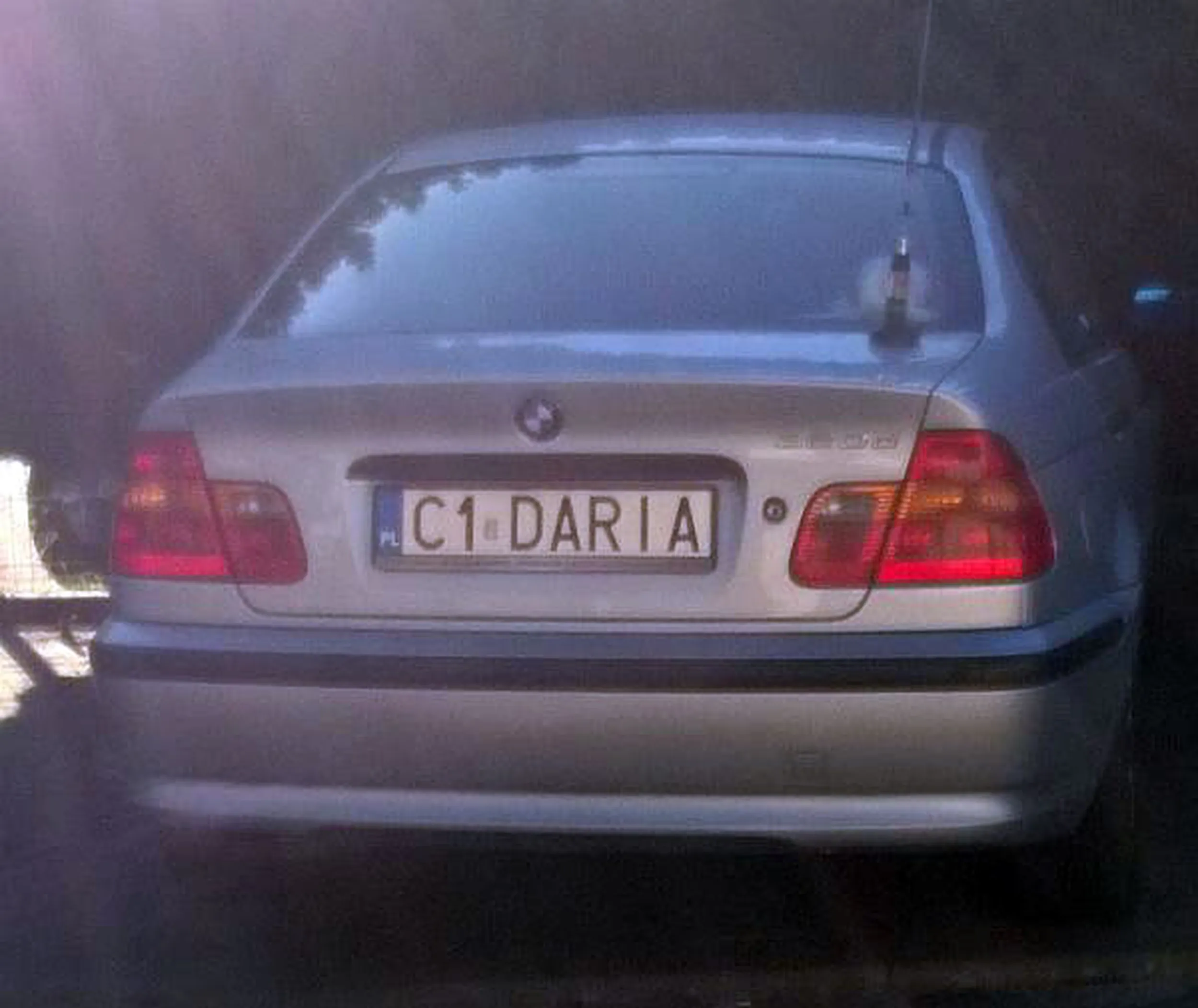 Fajny numer, blacha C1 DARIA