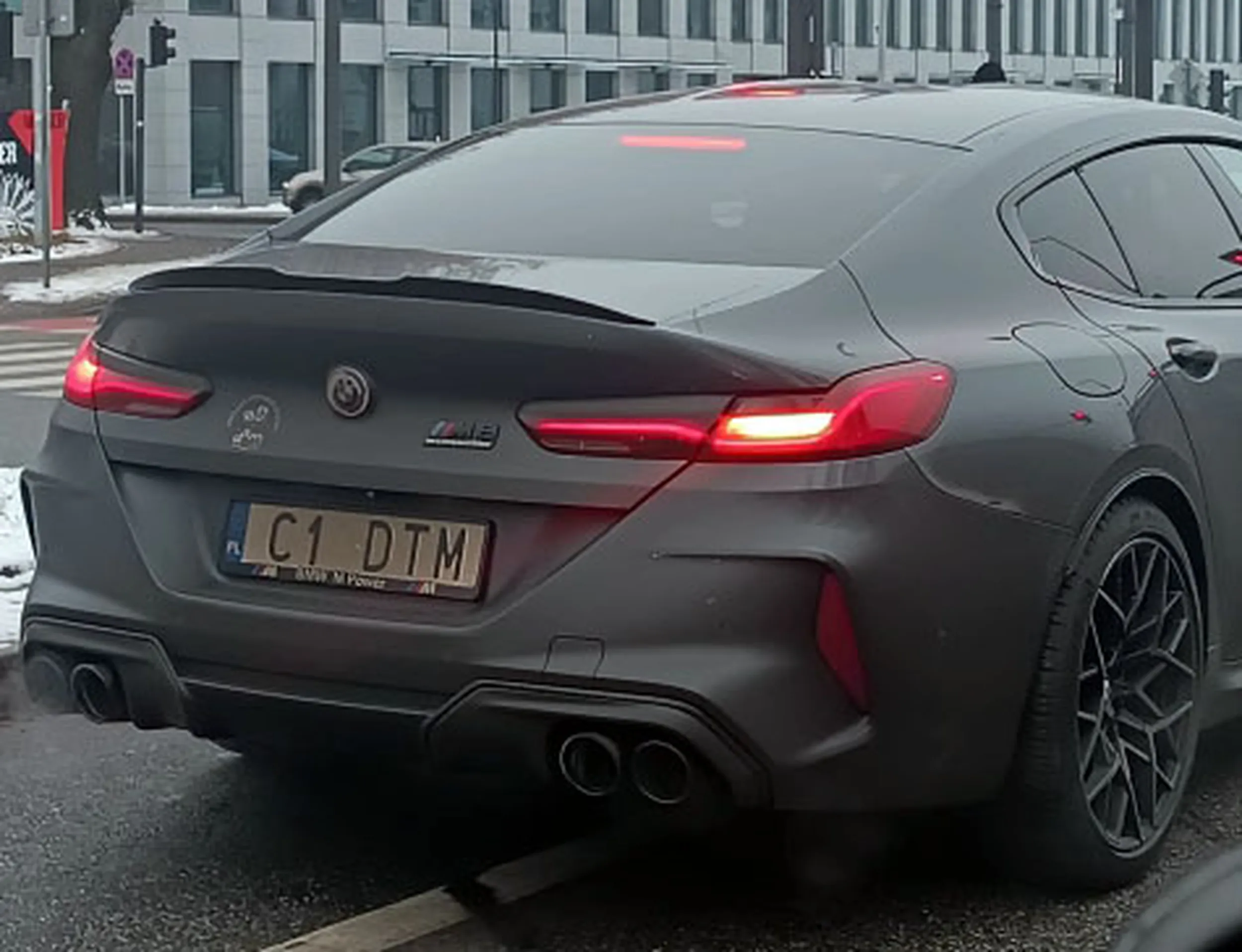 Fajny numer, blacha C1 DTM