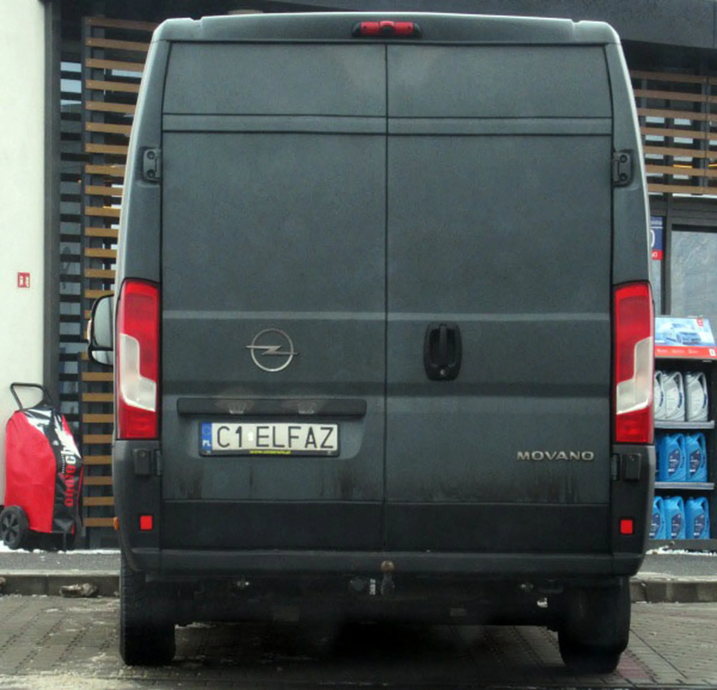 Fajny numer, blacha C1 ELFAZ