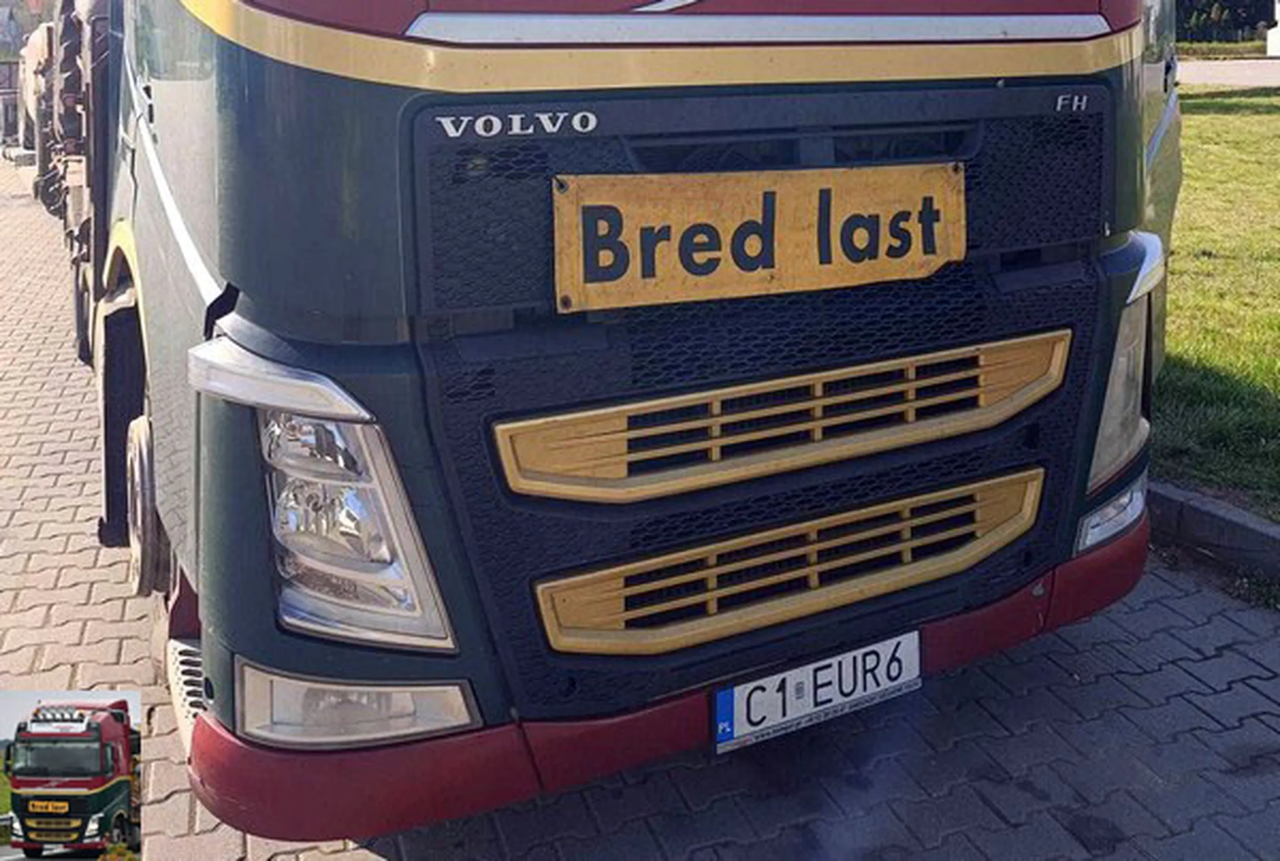 Fajny numer, blacha C1 EUR6