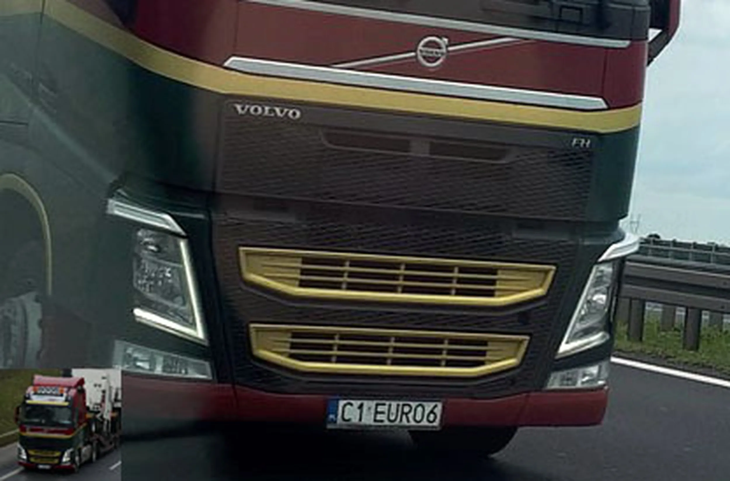 Fajny numer, blacha C1 EURO6