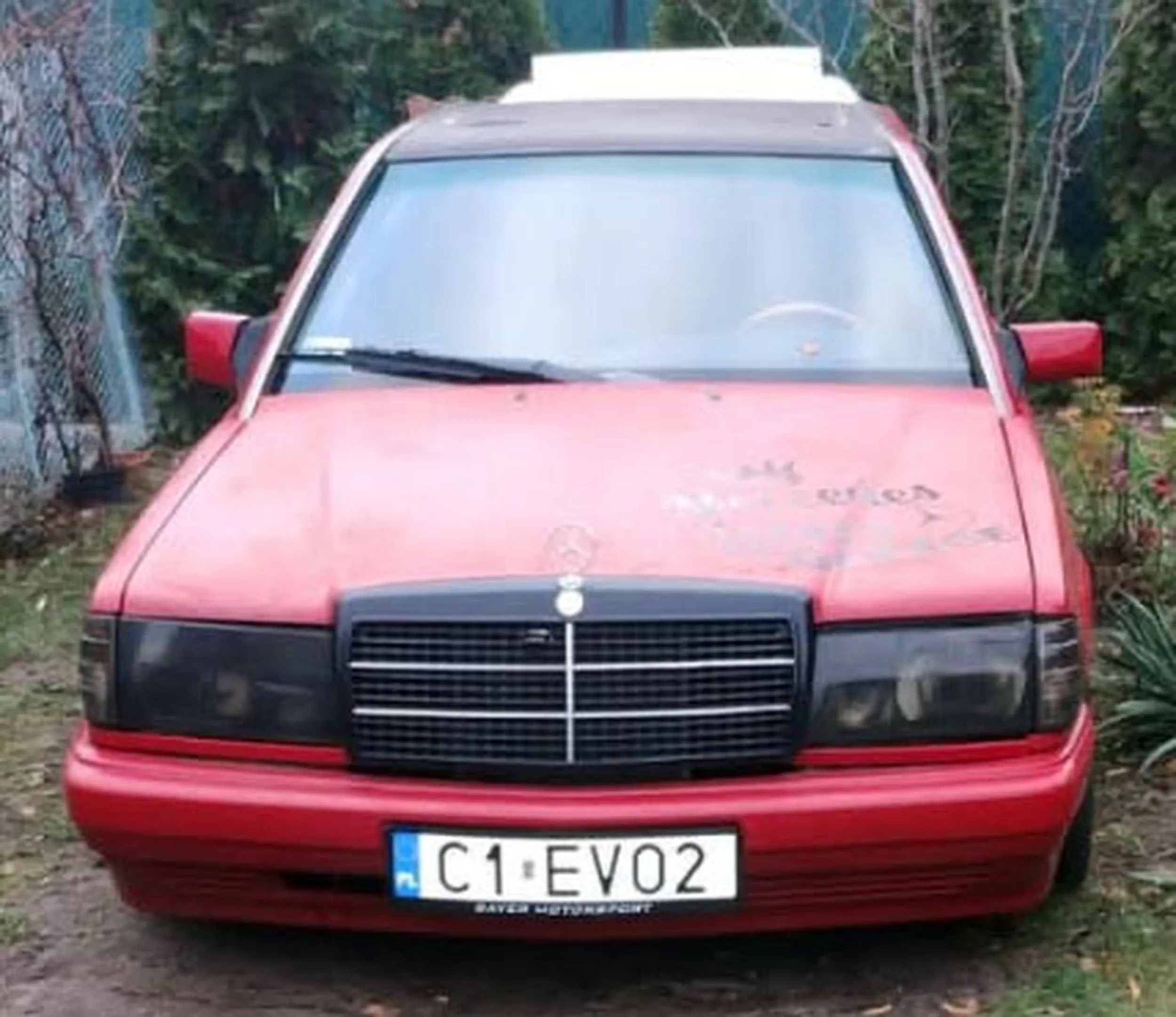 Fajny numer, blacha C1 EVO2