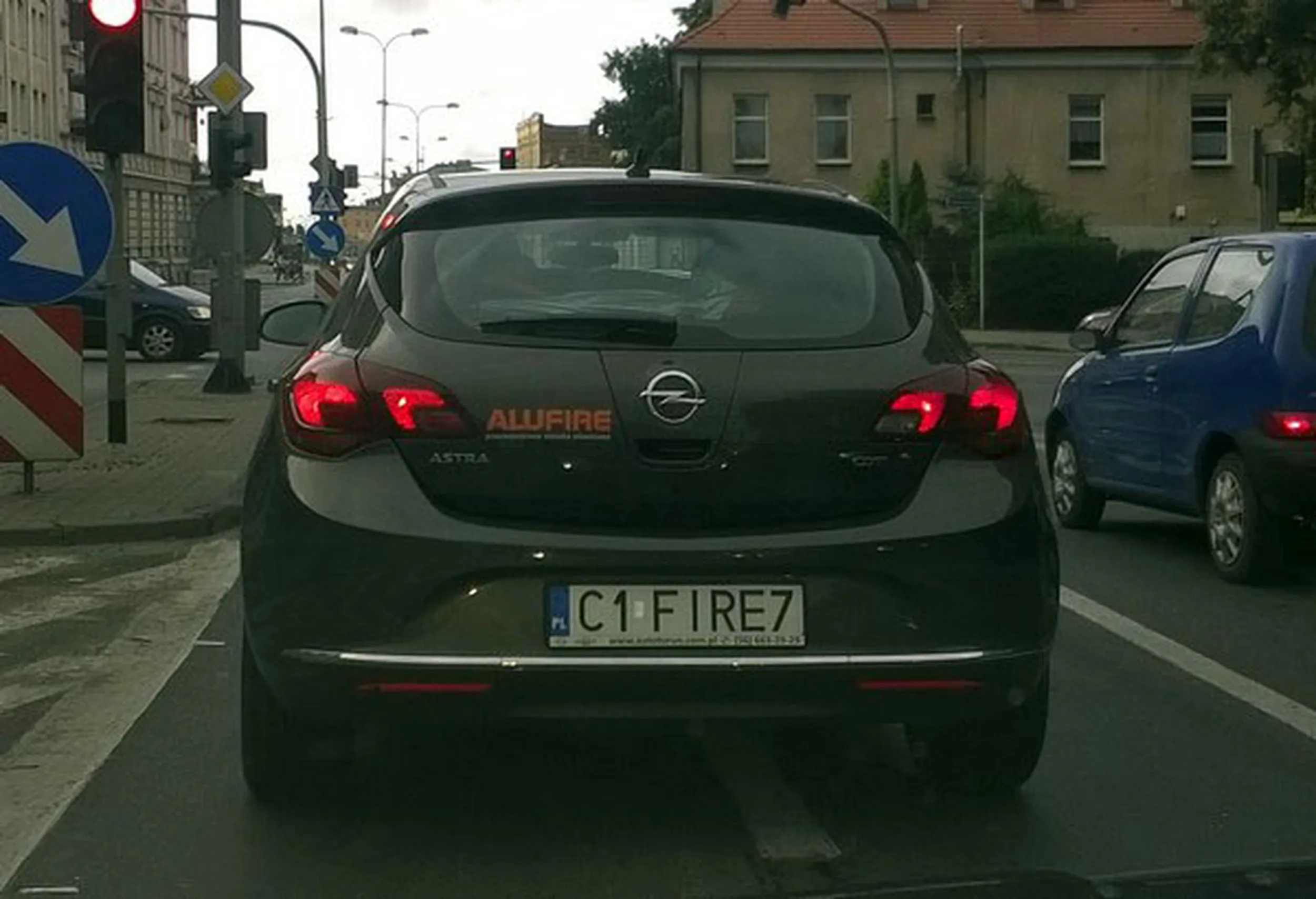 Fajny numer, blacha C1 FIRE7