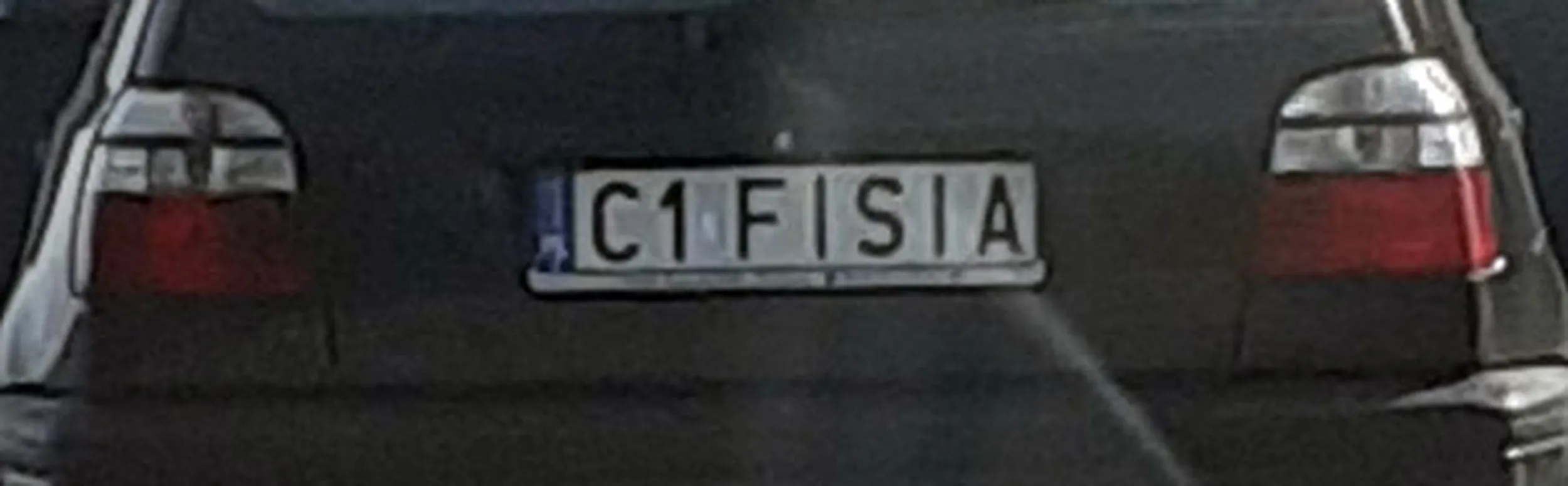 Fajny numer, blacha C1 FISIA