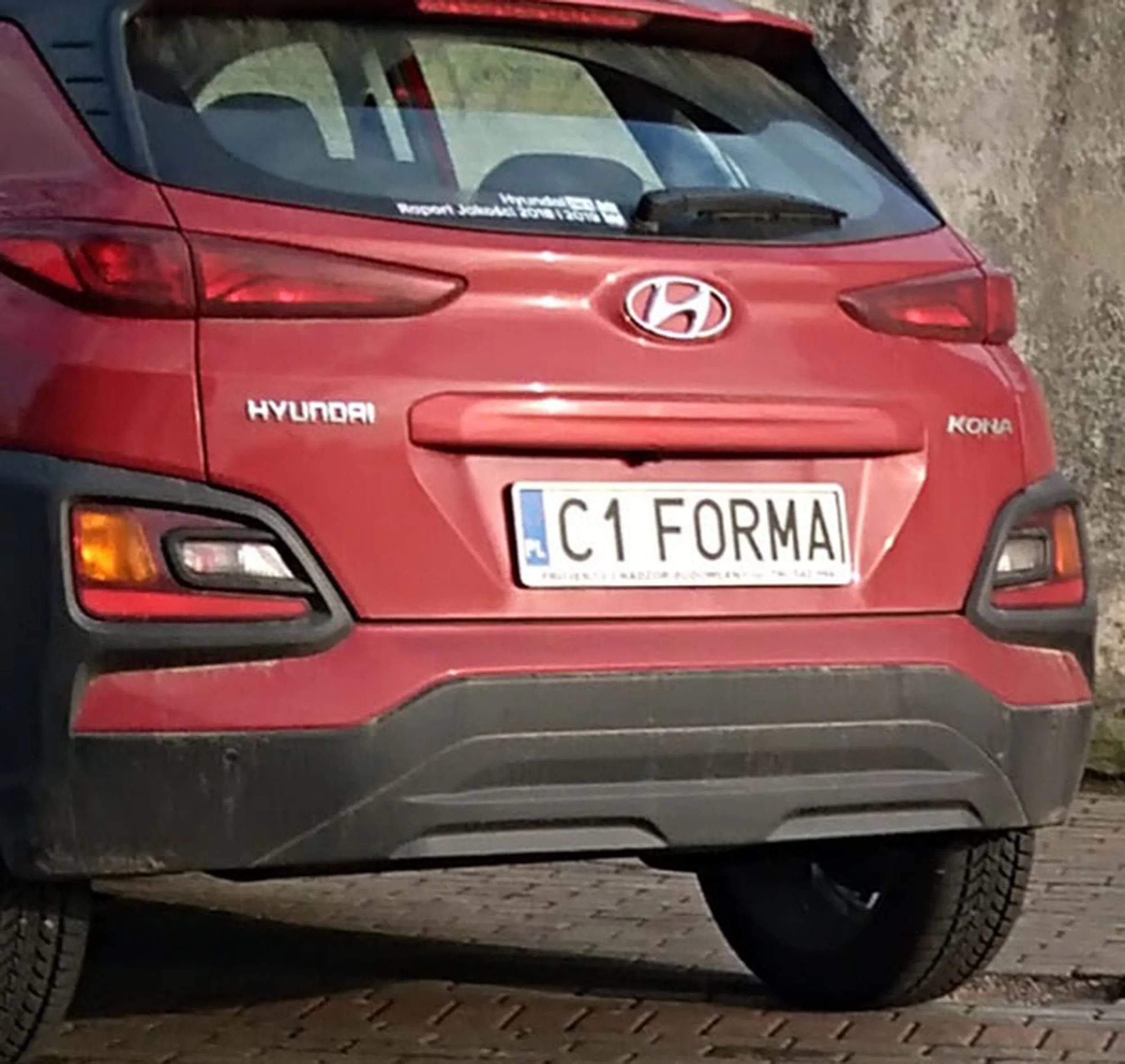 Fajny numer, blacha C1 FORMA