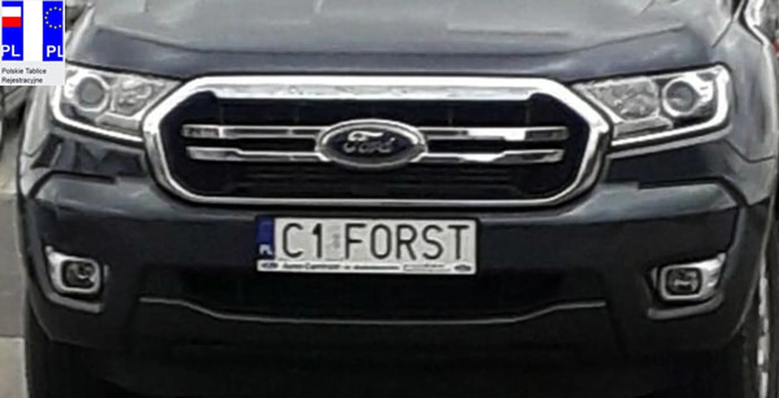 Fajny numer, blacha C1 FORST