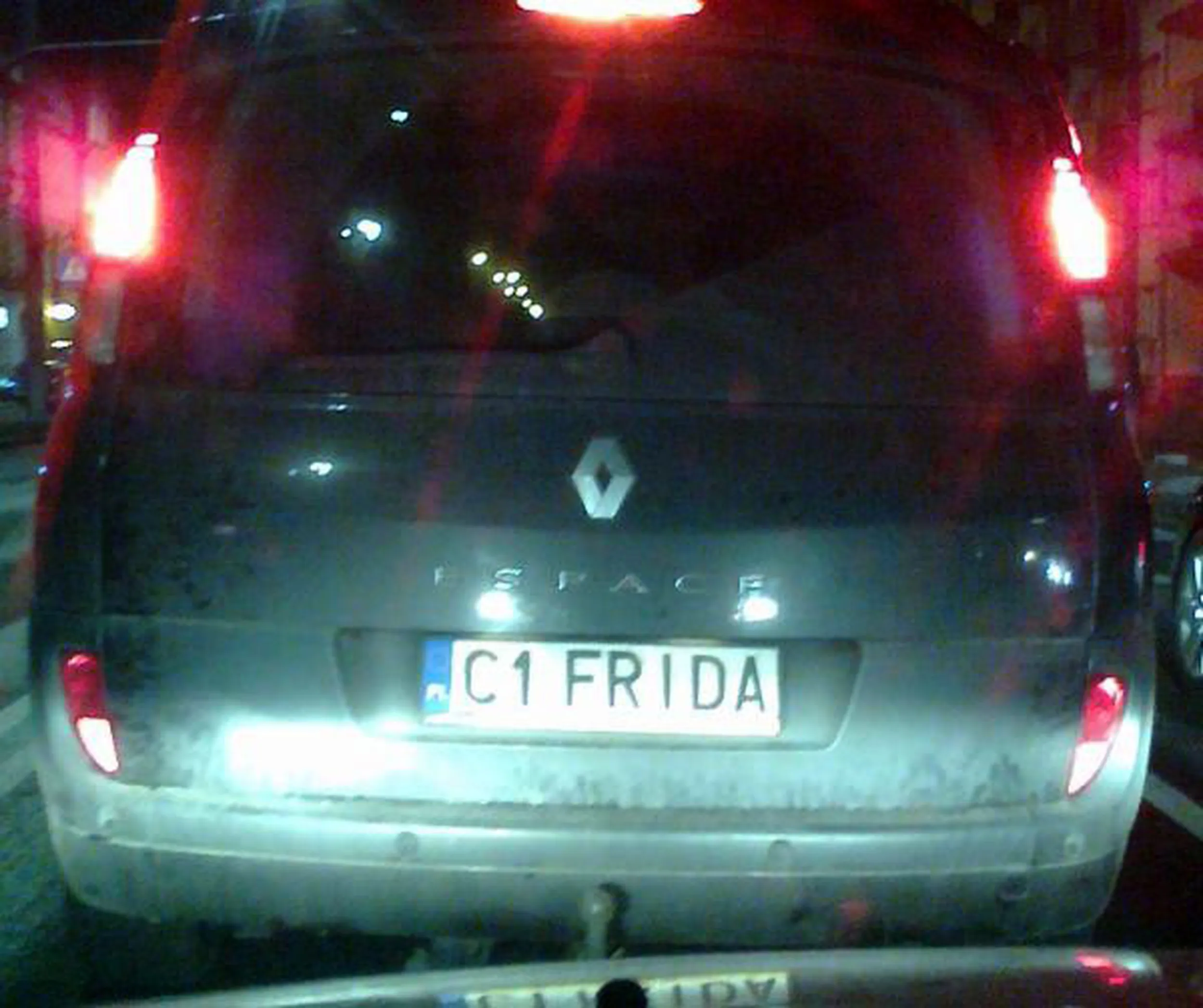 Fajny numer, blacha C1 FRIDA