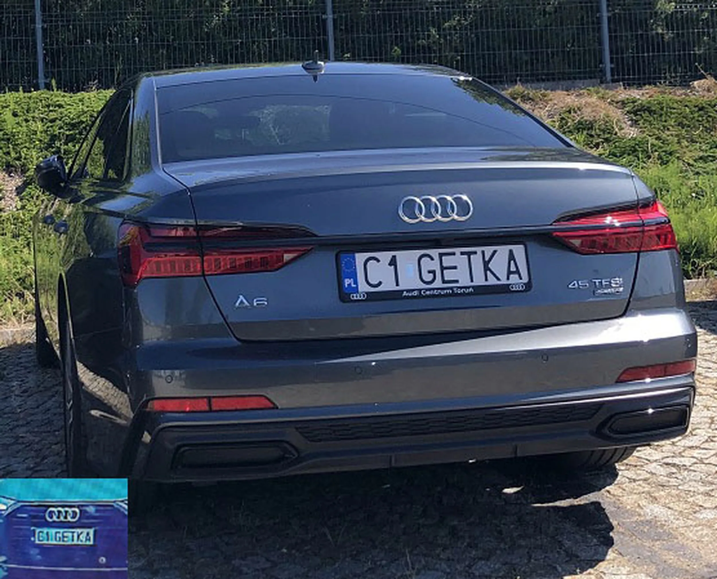 Fajny numer, blacha C1 GETKA