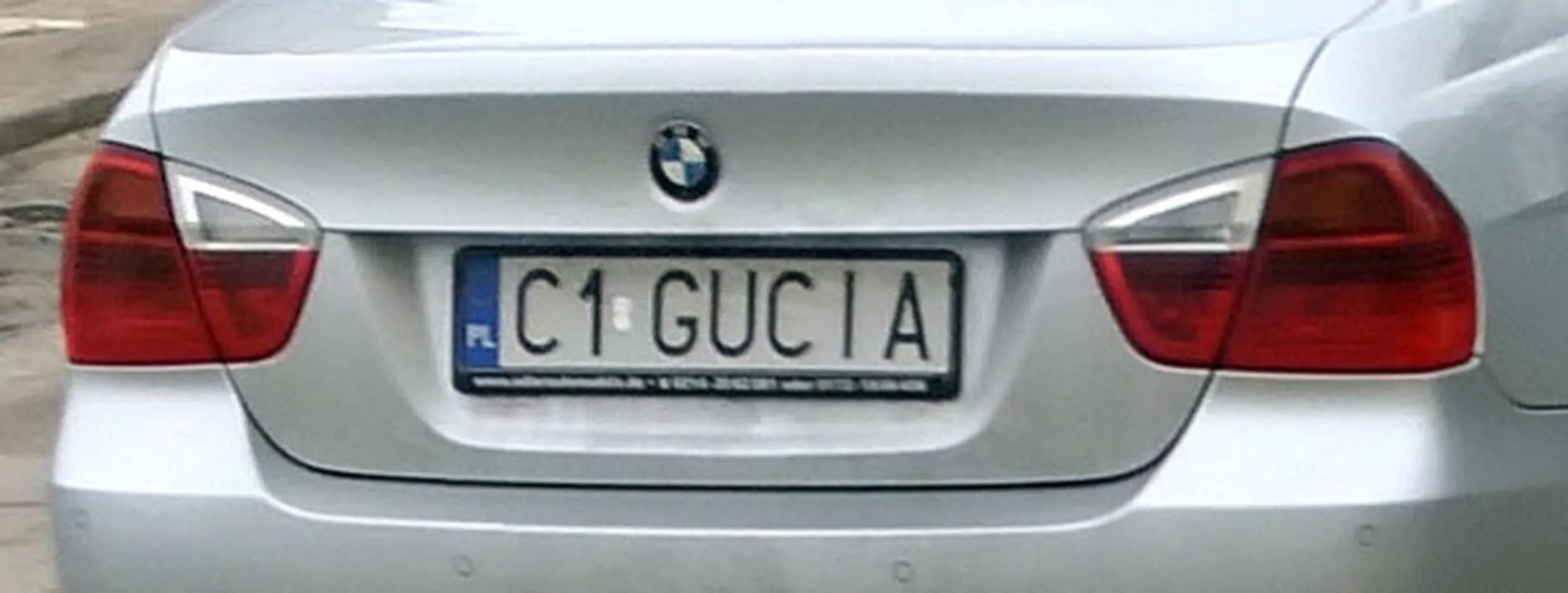 Fajny numer, blacha C1 GUCIA