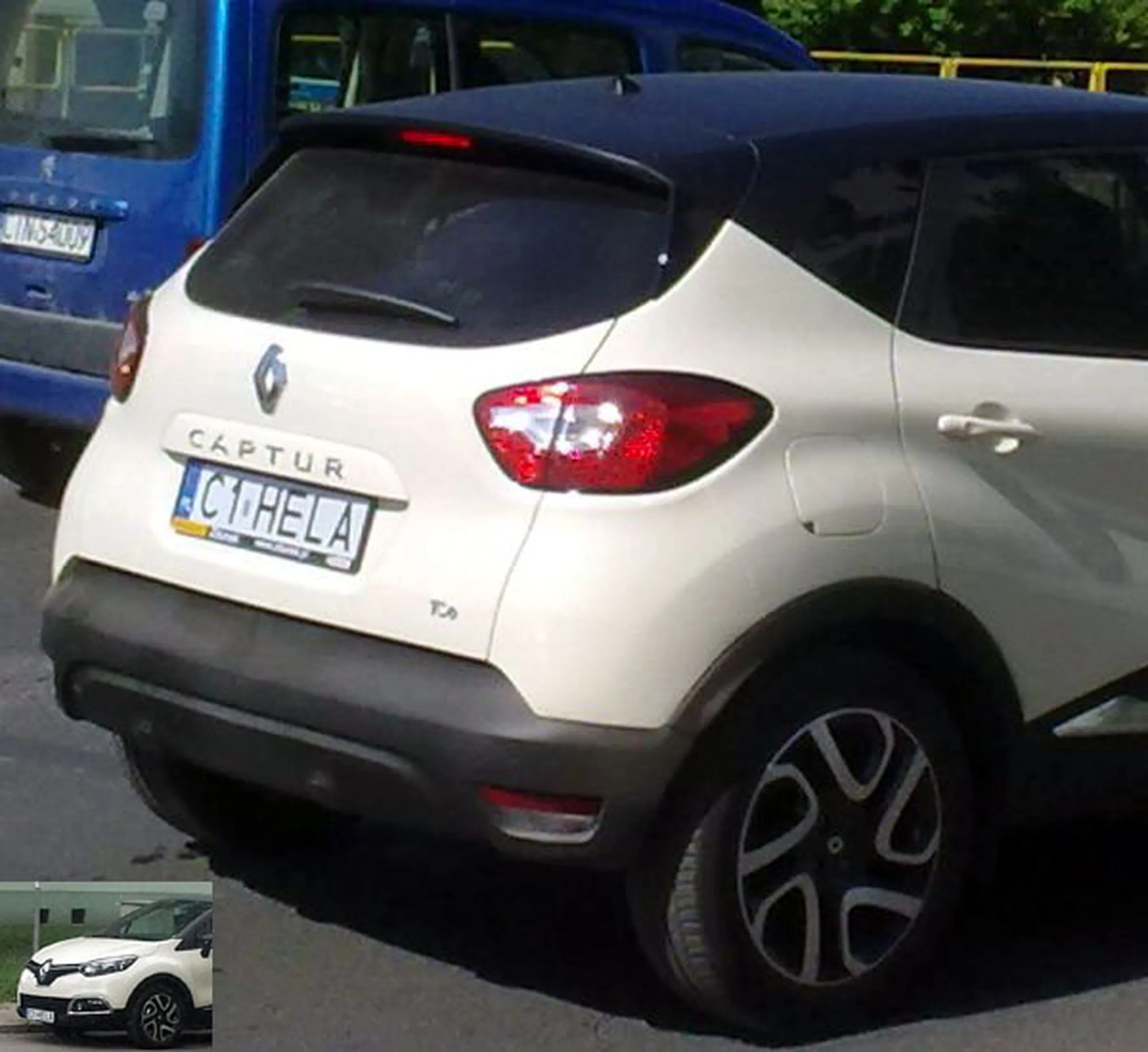 Fajny numer, blacha C1 HELA