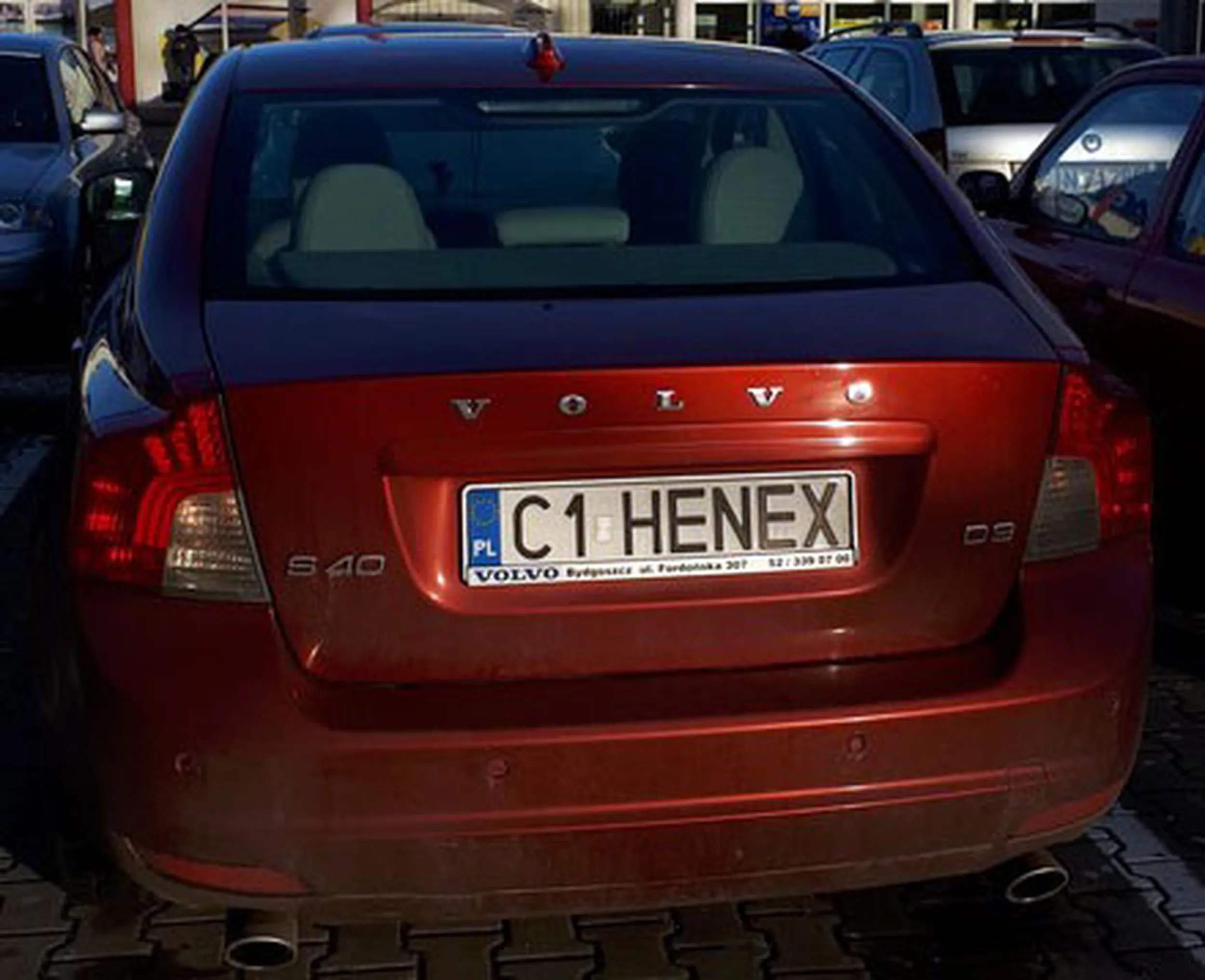 Fajny numer, blacha C1 HENEX