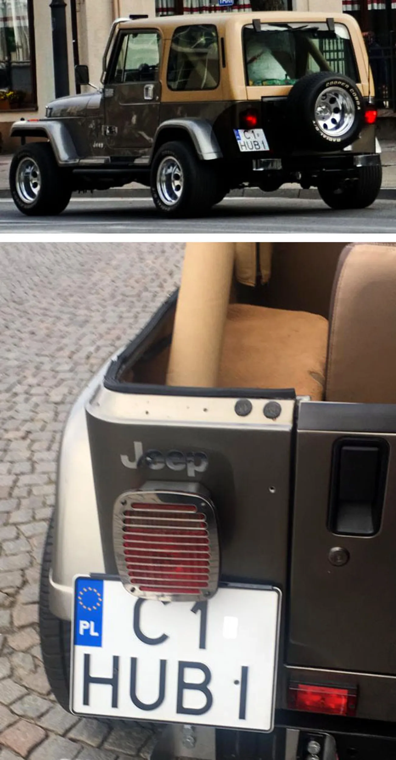 Fajny numer, blacha C1 HUBI