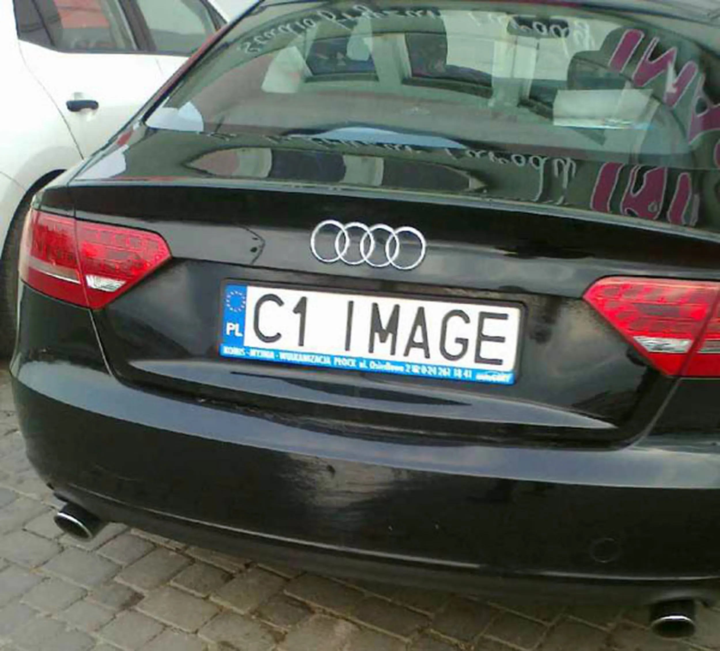 Fajny numer, blacha C1 IMAGE