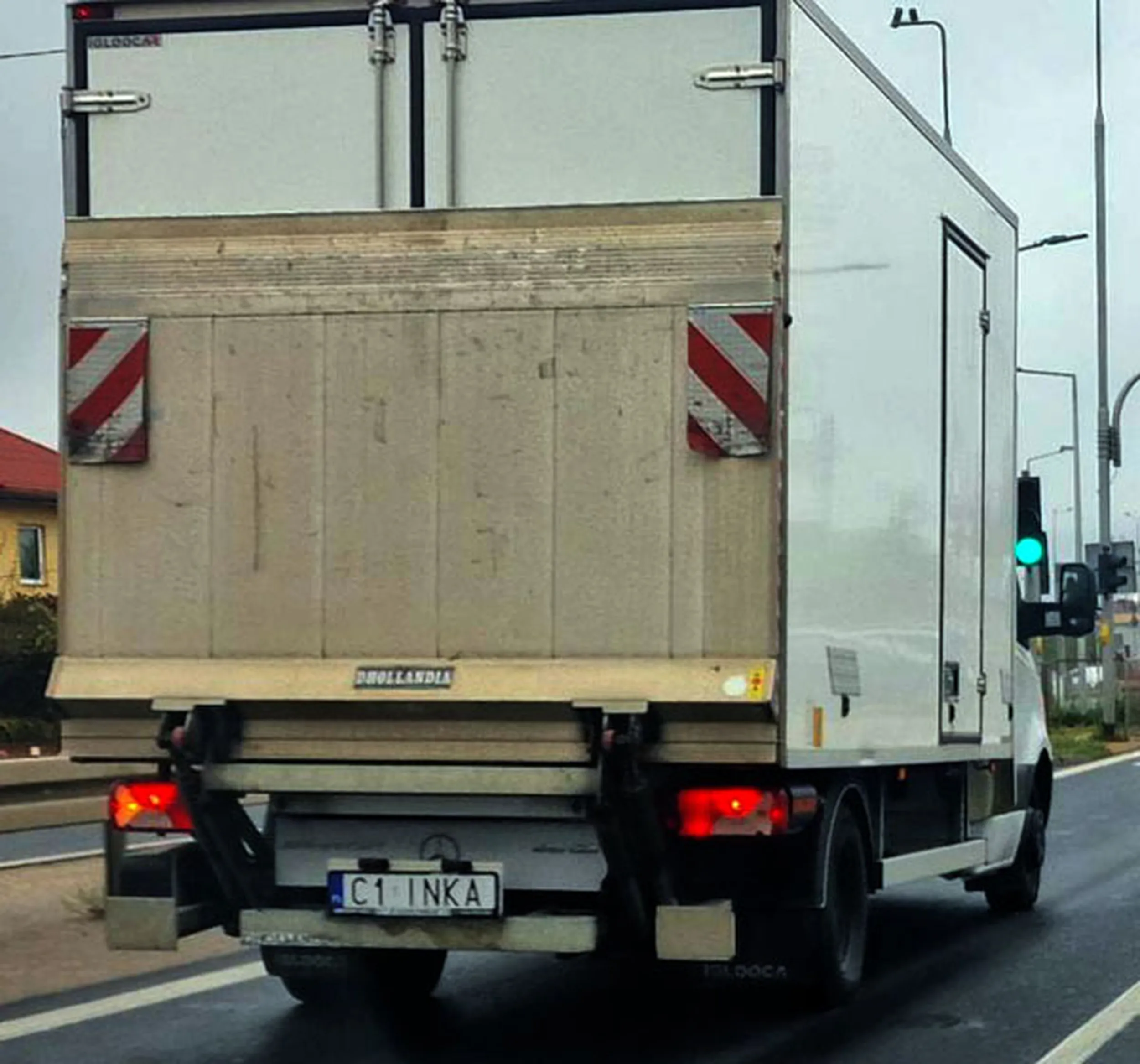 Fajny numer, blacha C1 INKA