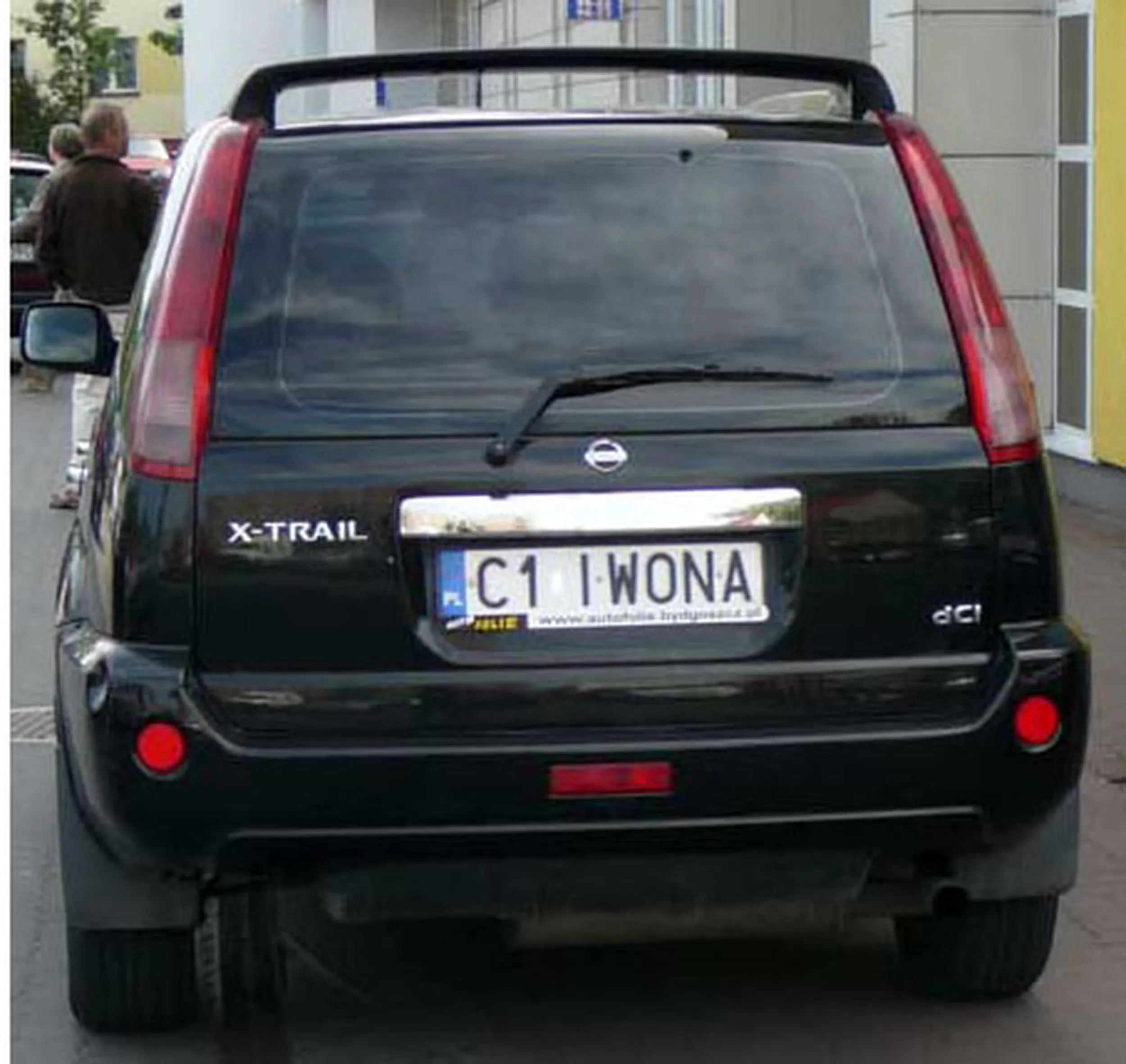 Fajny numer, blacha C1 IWONA