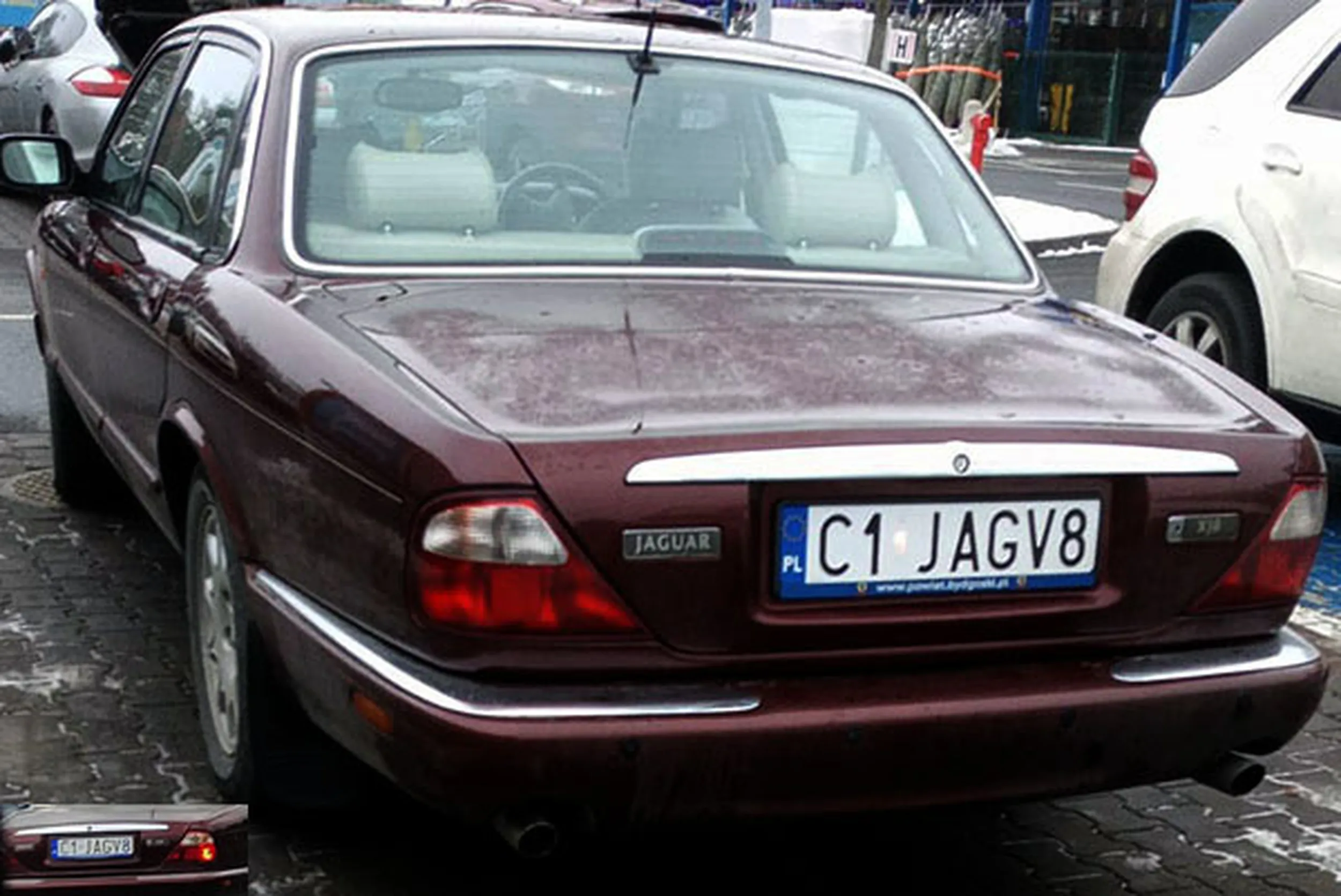 Fajny numer, blacha C1 JAGV8