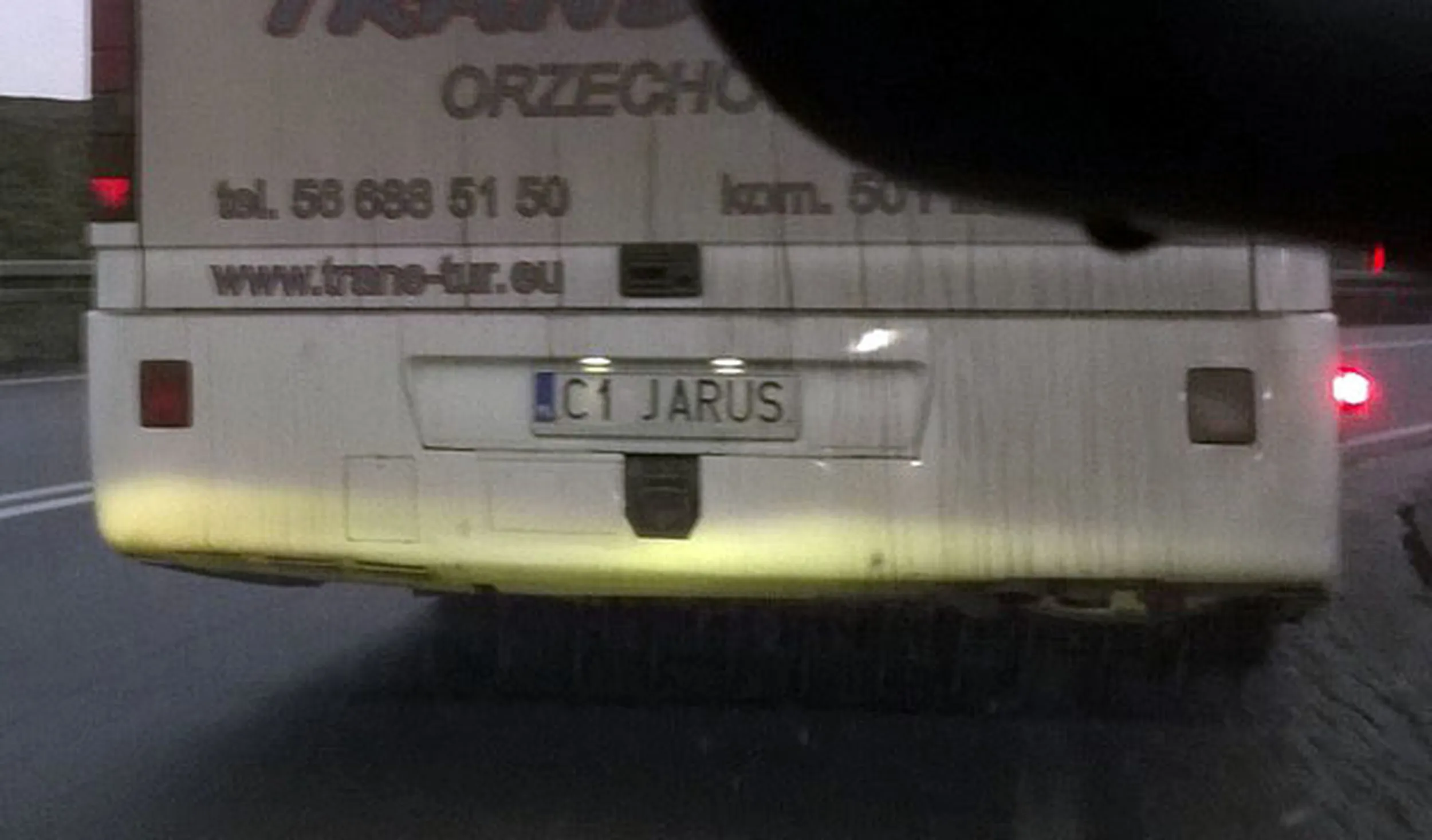 Fajny numer, blacha C1 JARUS