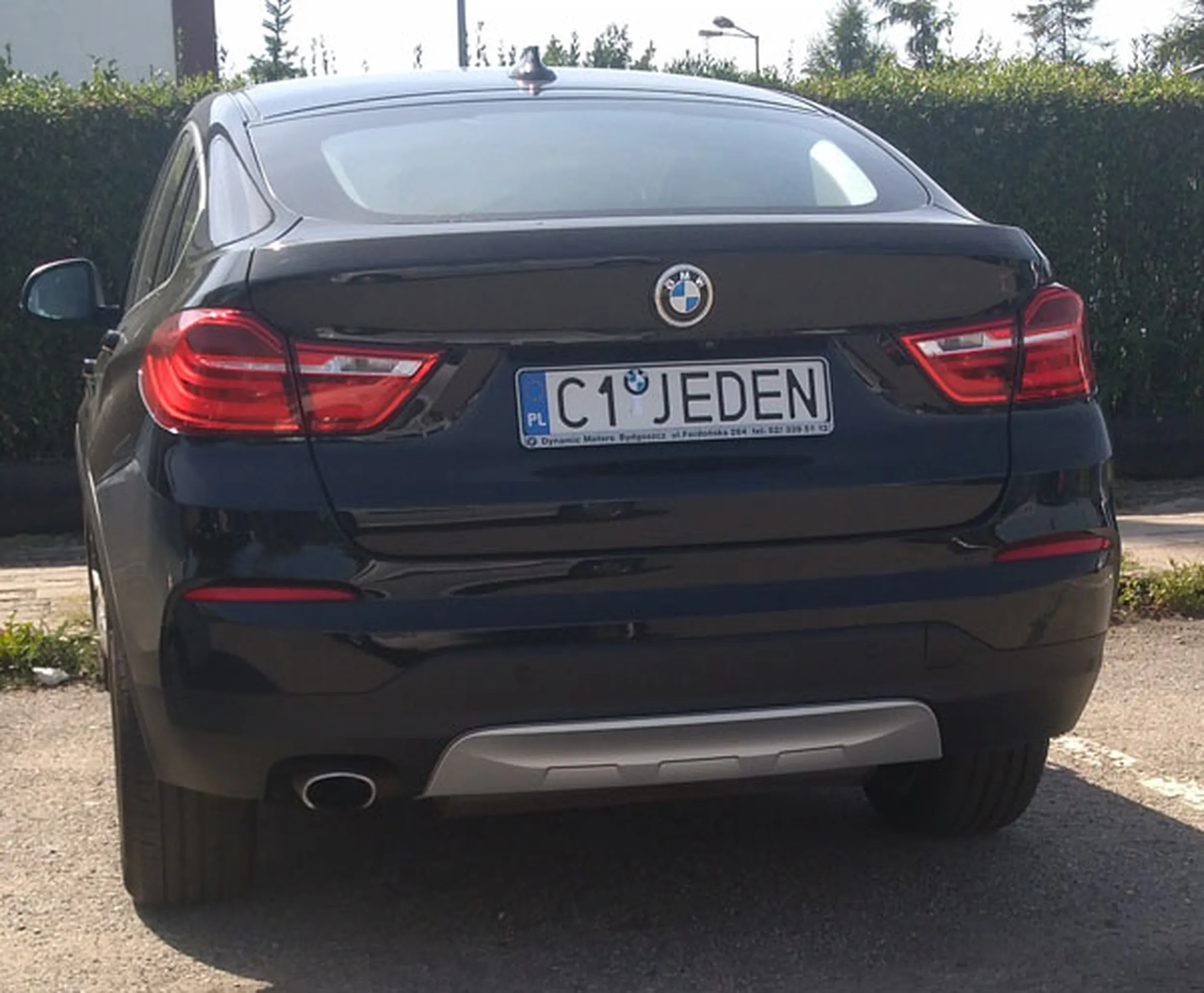 Fajny numer, blacha C1 JEDEN