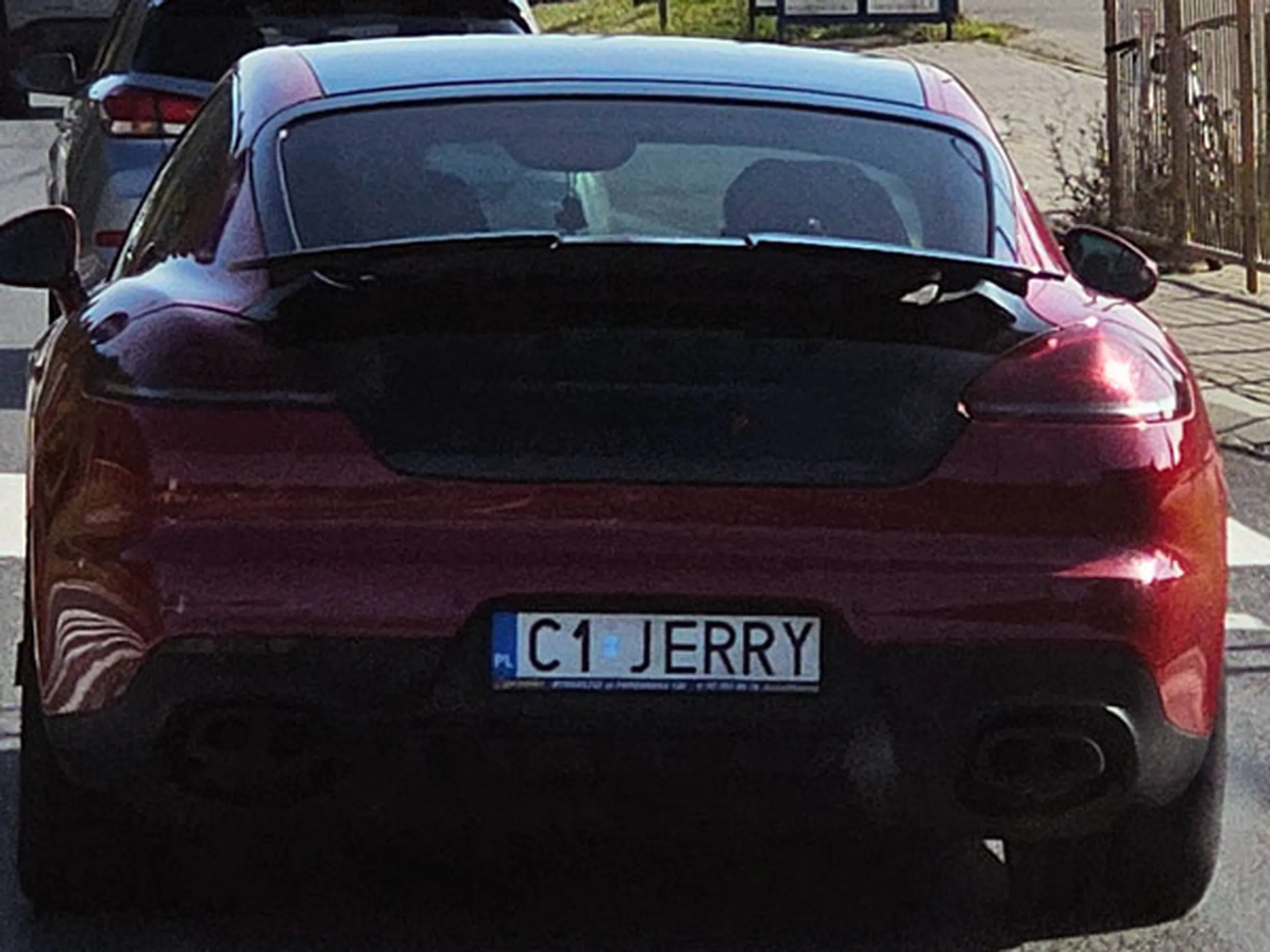 Fajny numer, blacha C1 JERRY