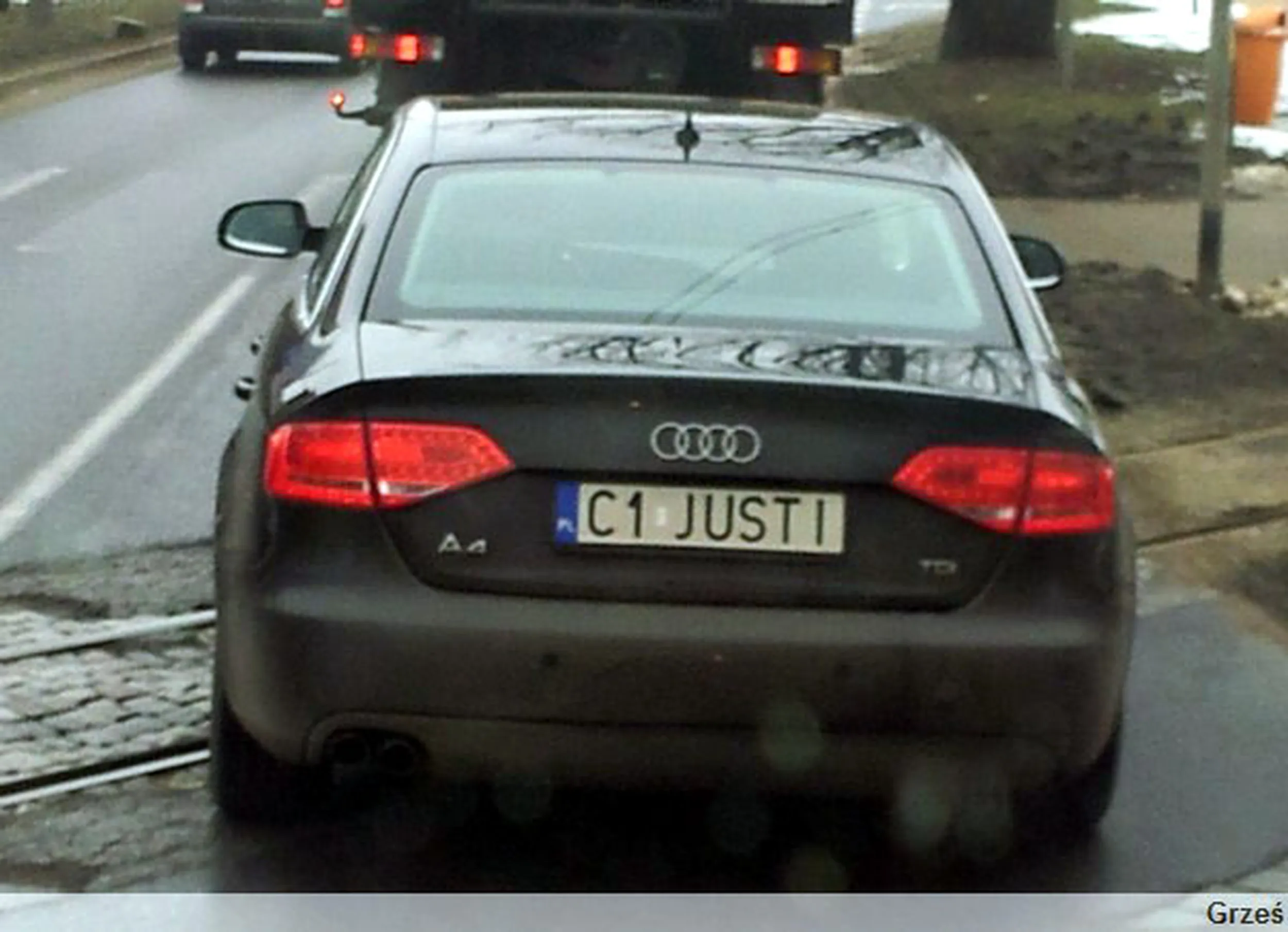 Fajny numer, blacha C1 JUSTI