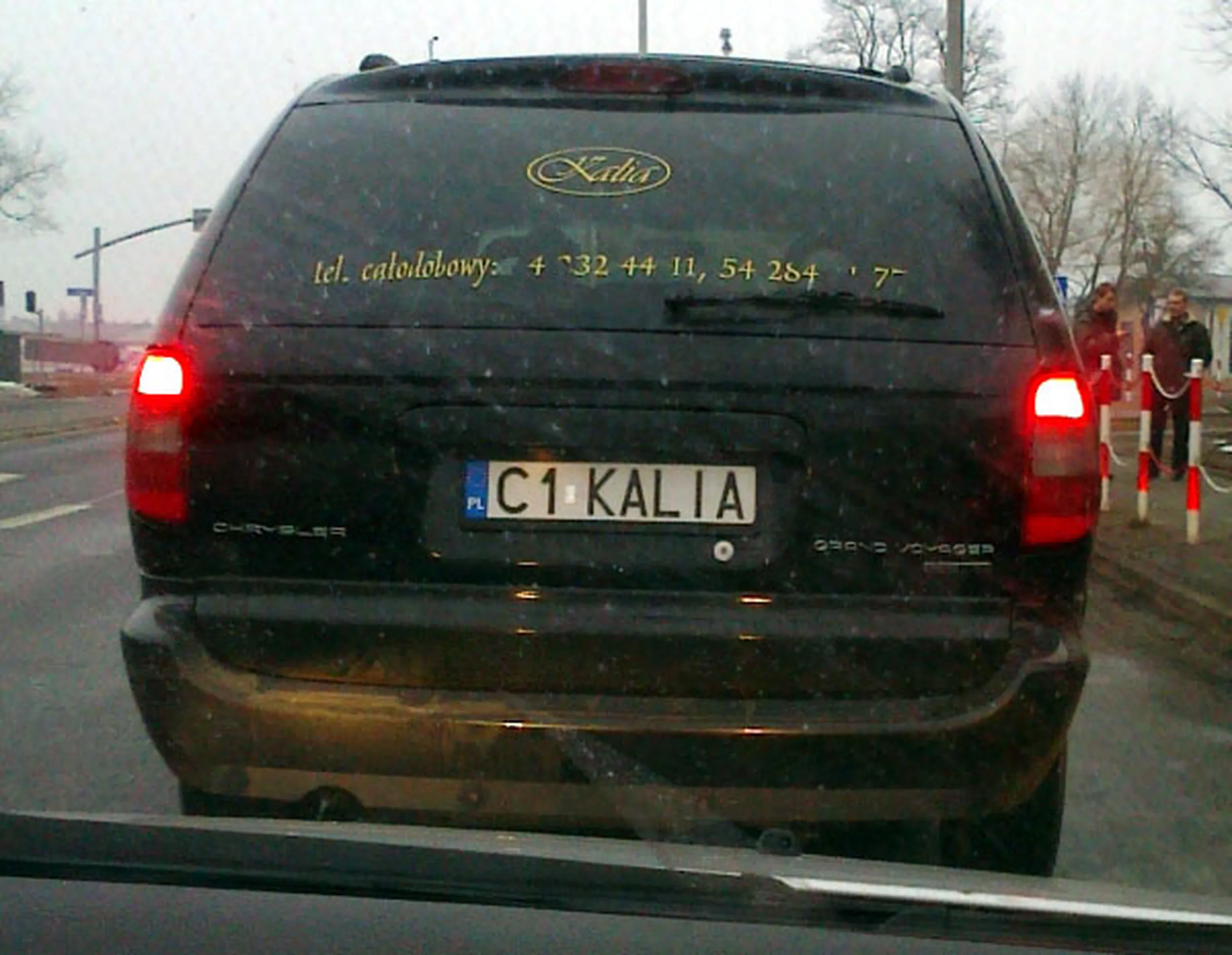 Fajny numer, blacha C1 KALIA
