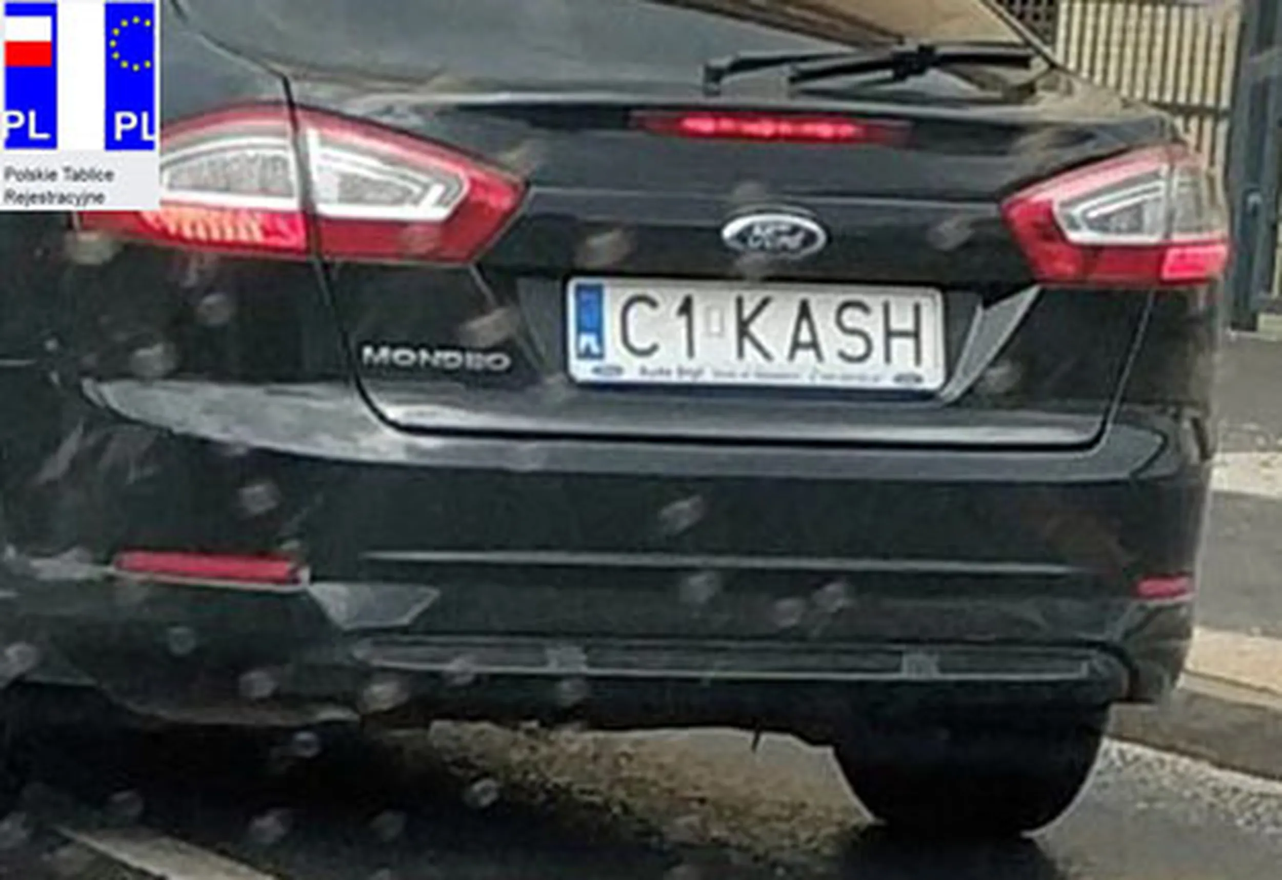 Fajny numer, blacha C1 KASH