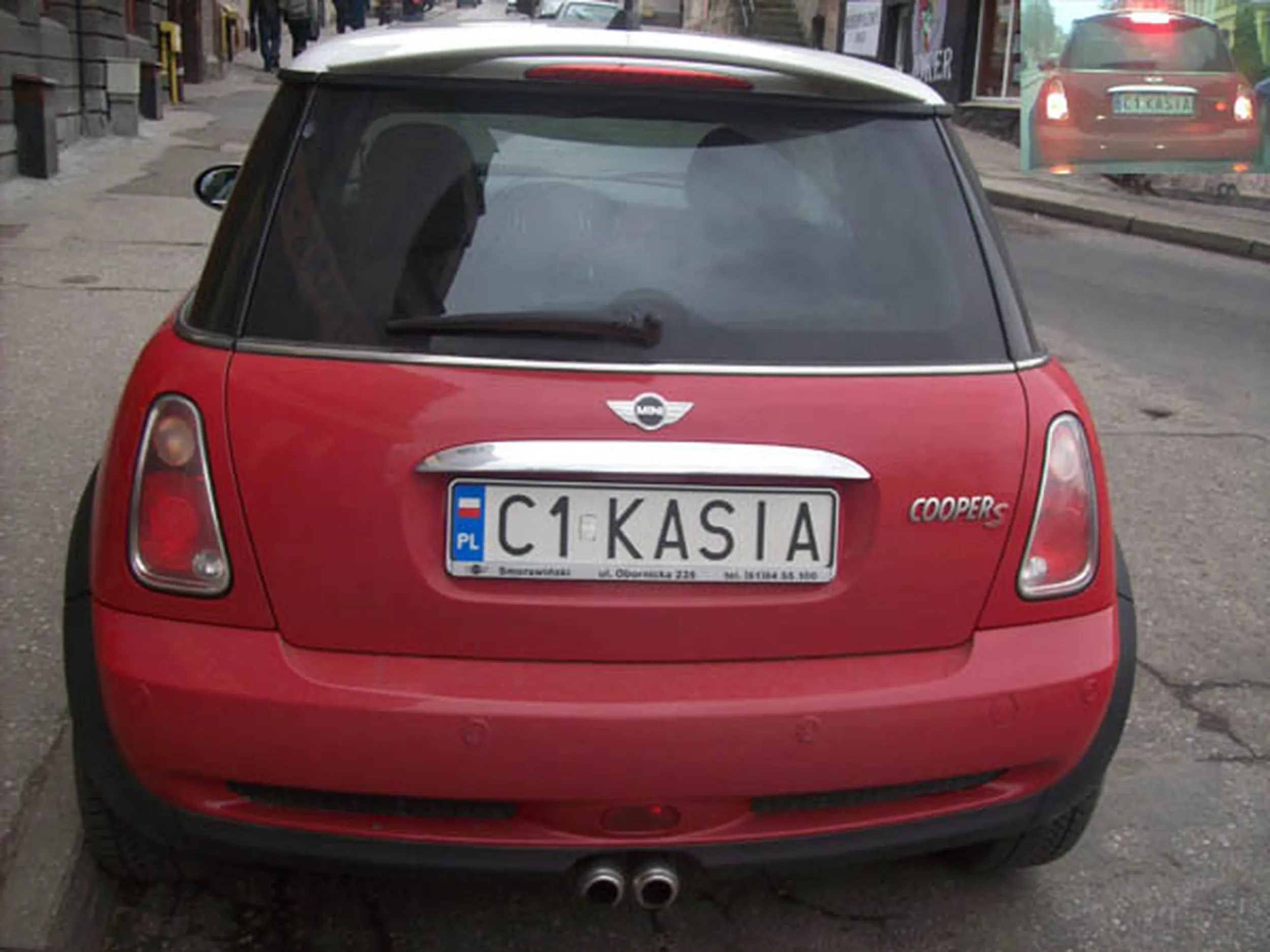 Fajny numer, blacha C1 KASIA