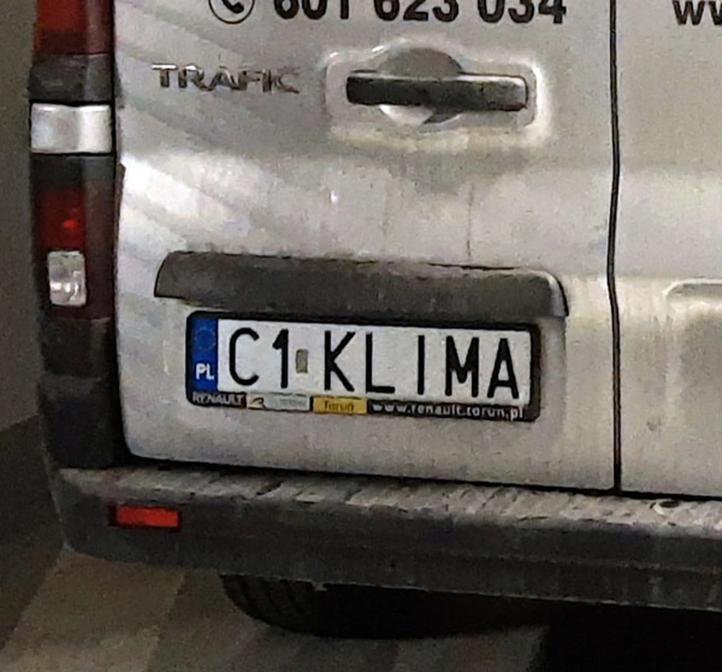 Fajny numer, blacha C1 KLIMA