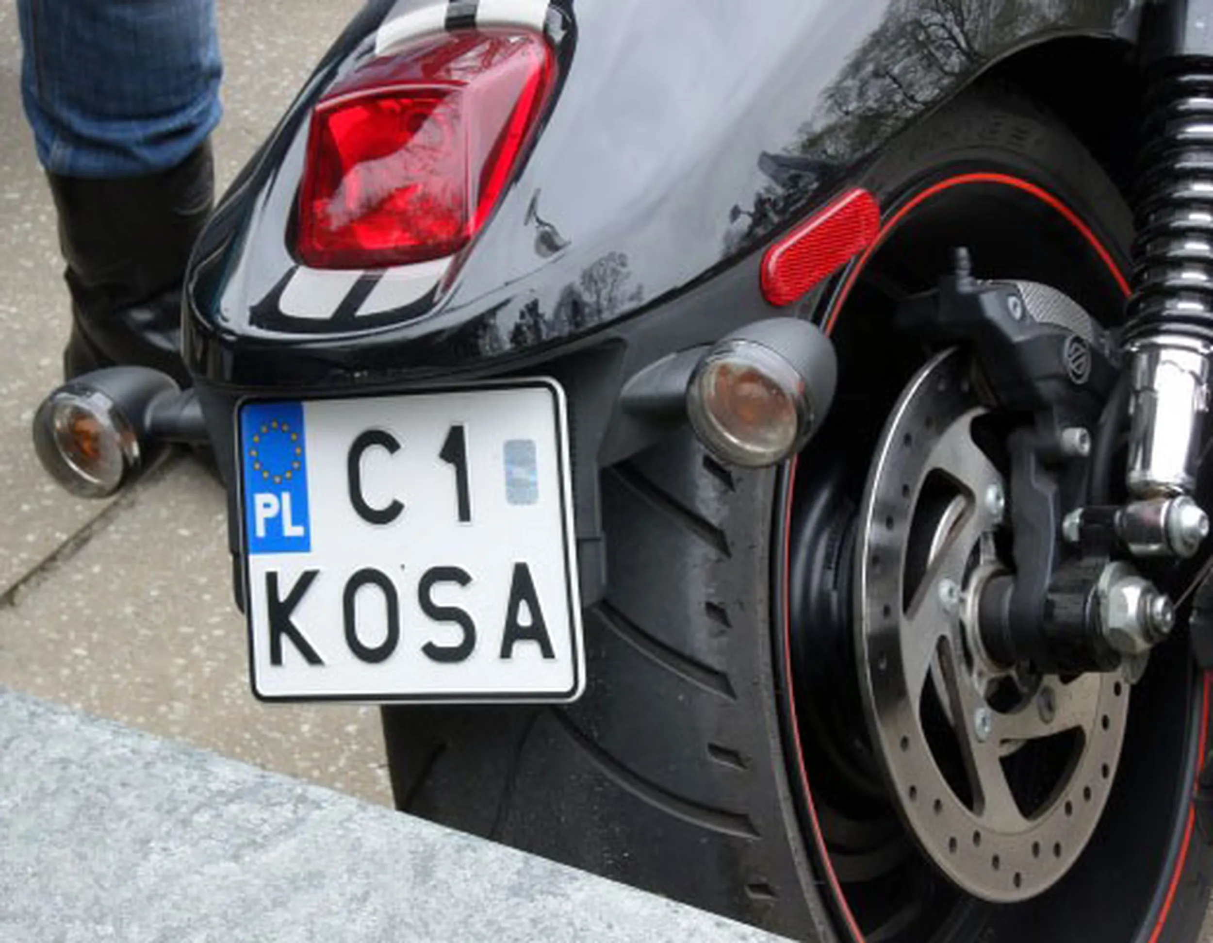 Fajny numer, blacha C1 KOSA