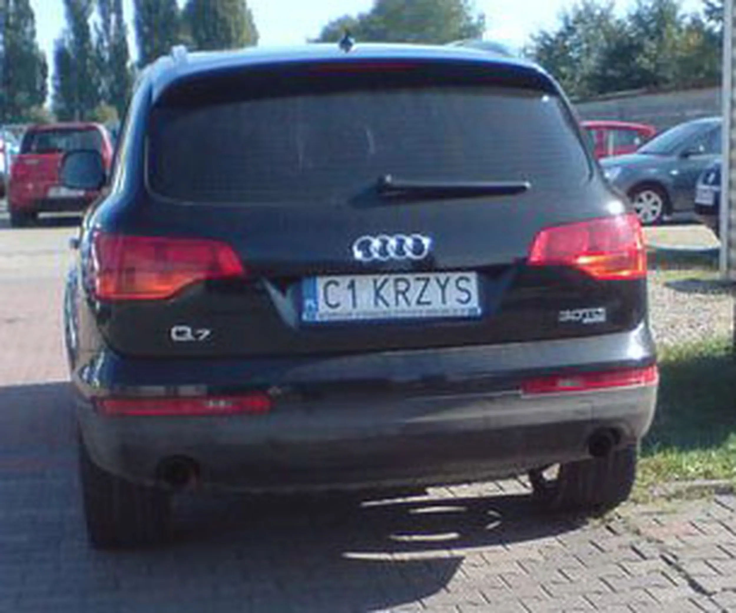 Fajny numer, blacha C1 KRZYS