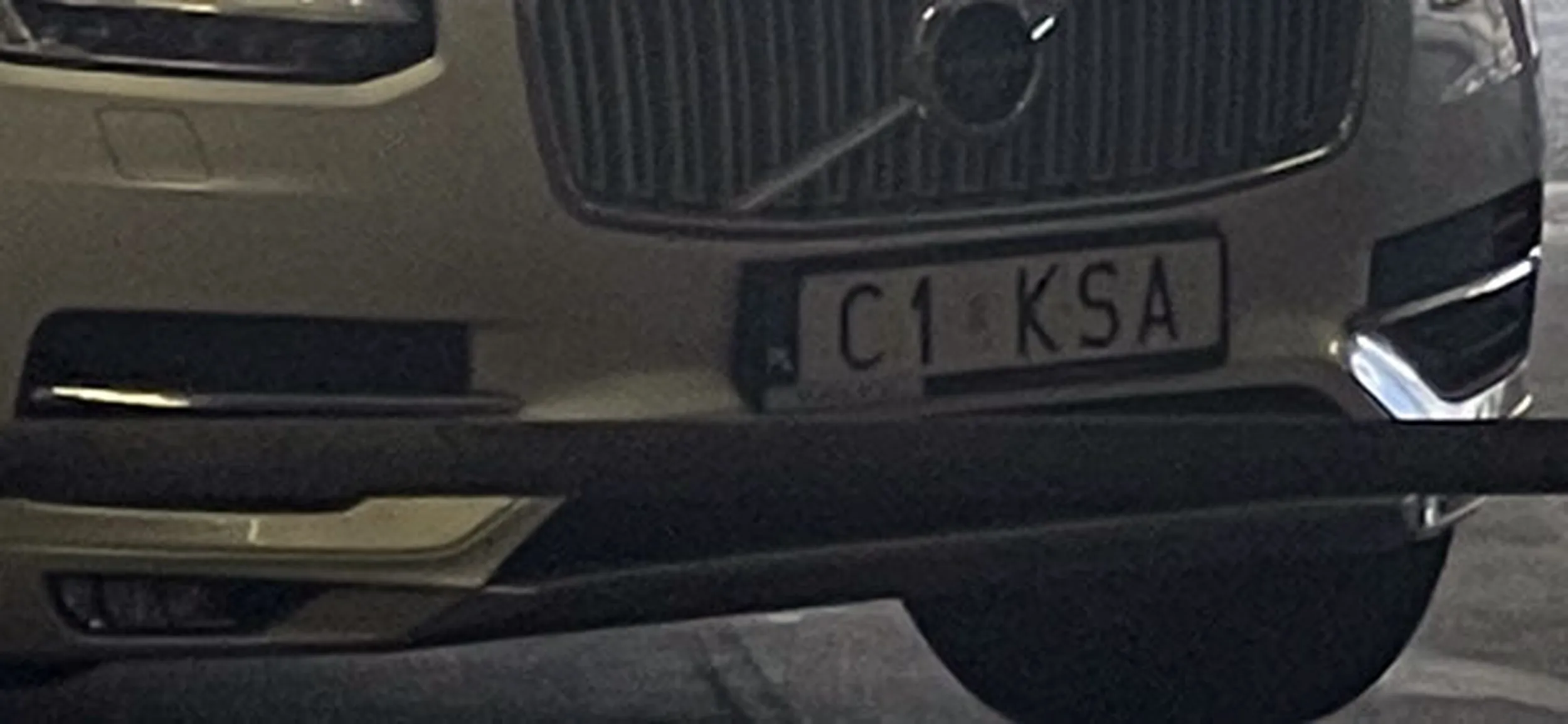 Fajny numer, blacha C1 KSA