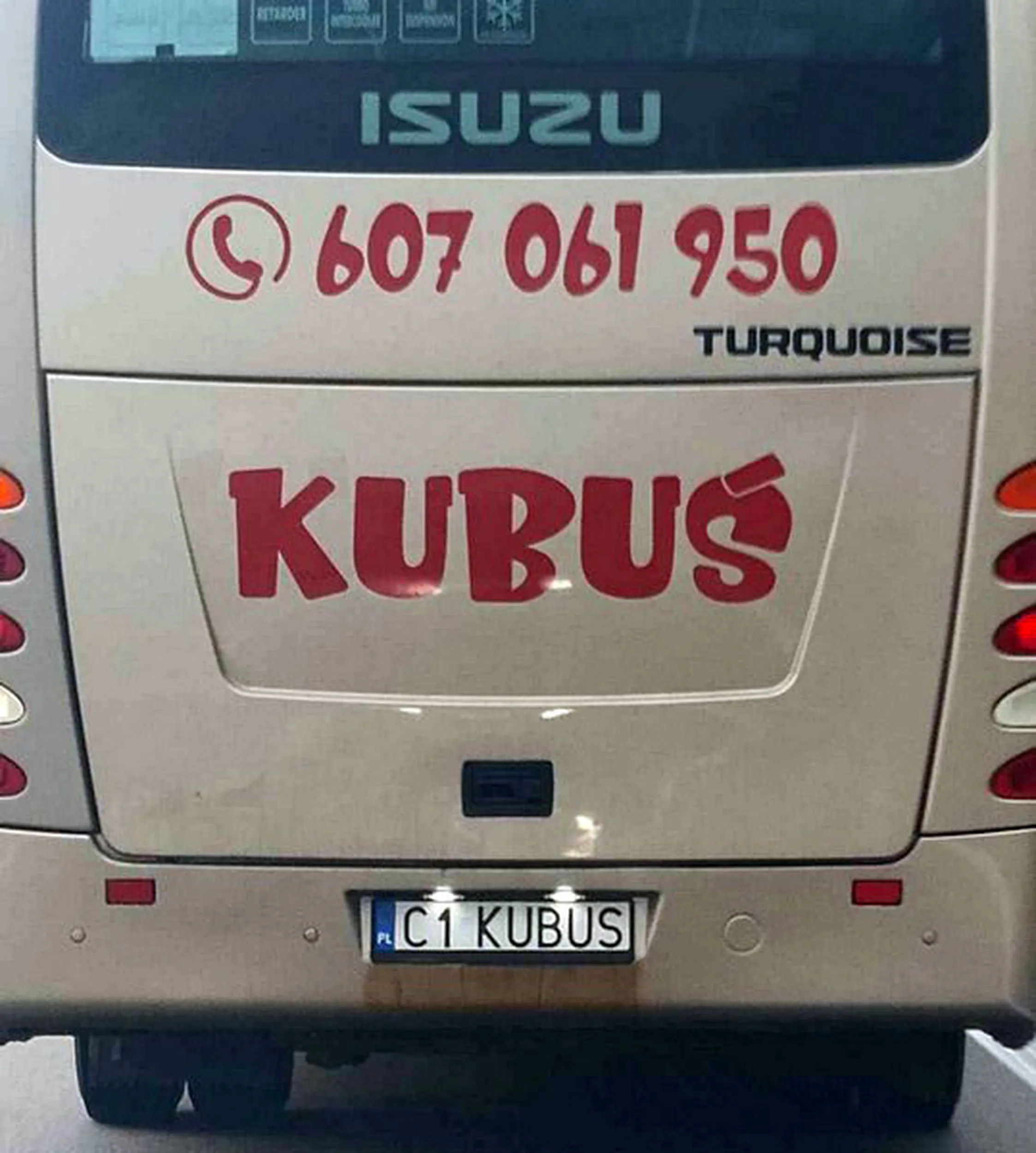 Fajny numer, blacha C1 KUBUS