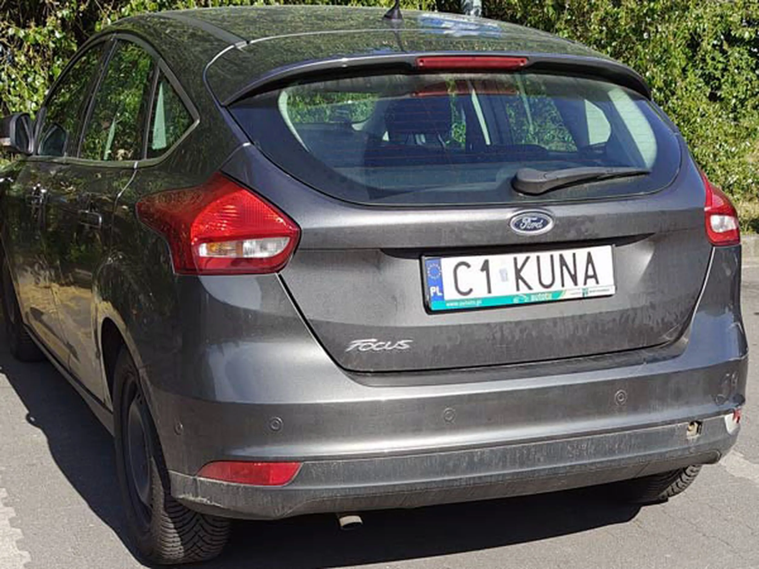 Fajny numer, blacha C1 KUNA