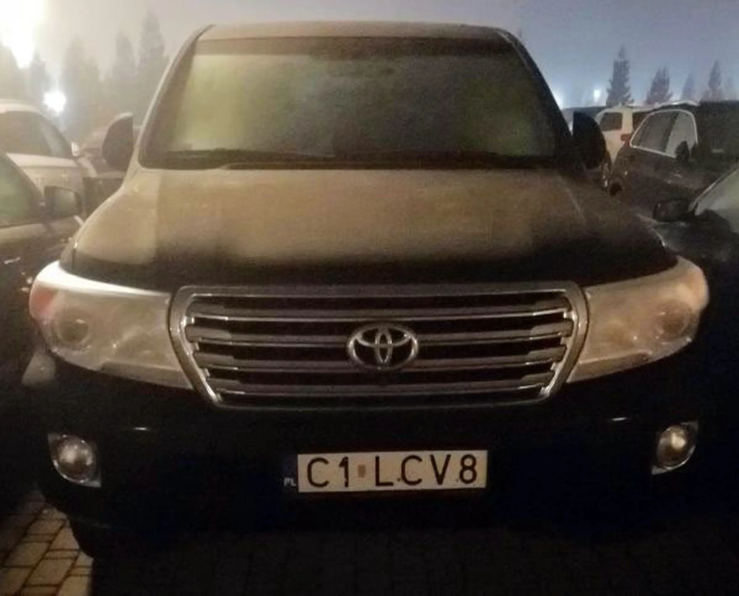 Fajny numer, blacha C1 LCV8