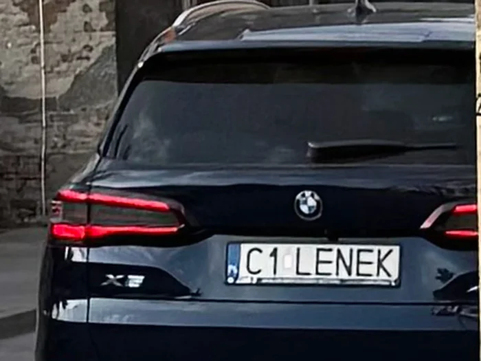 Fajny numer, blacha C1 LENEK