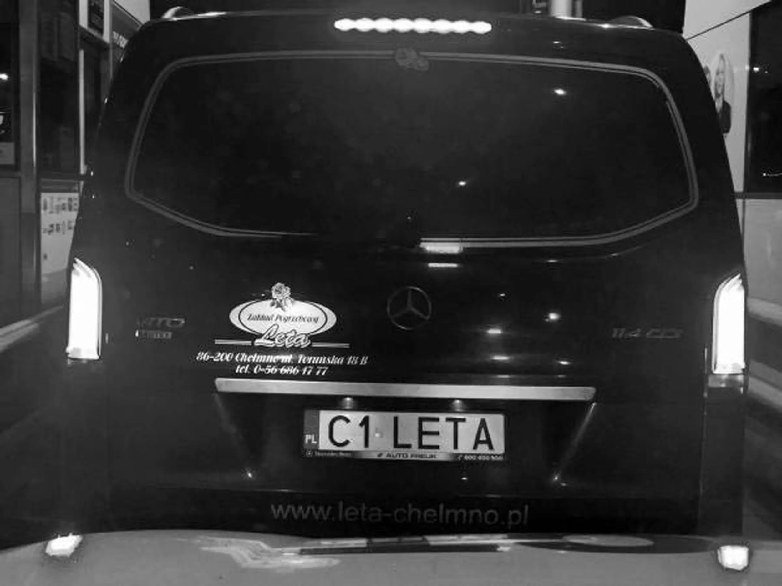 Fajny numer, blacha C1 LETA