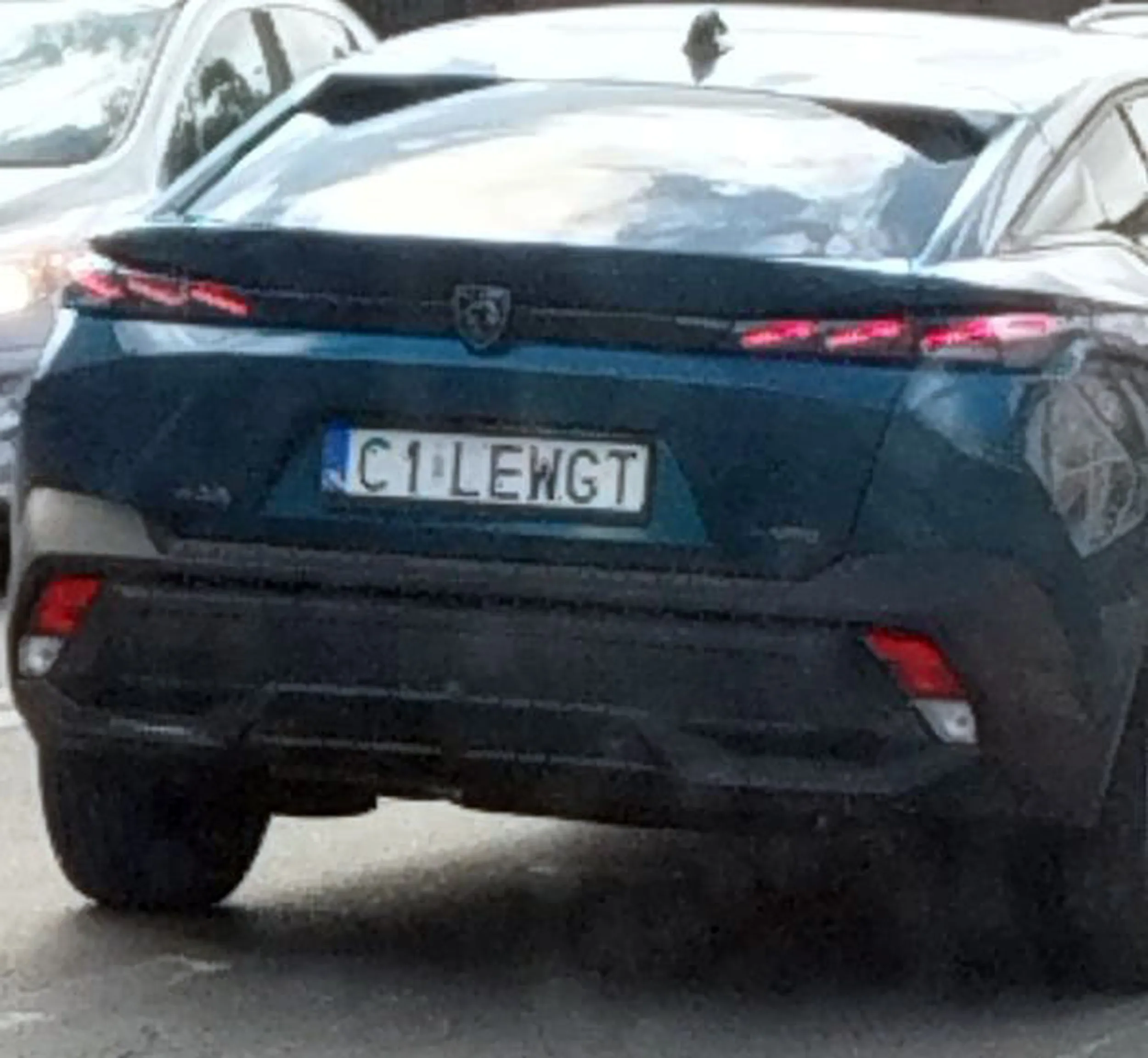 Fajny numer, blacha C1 LEWGT