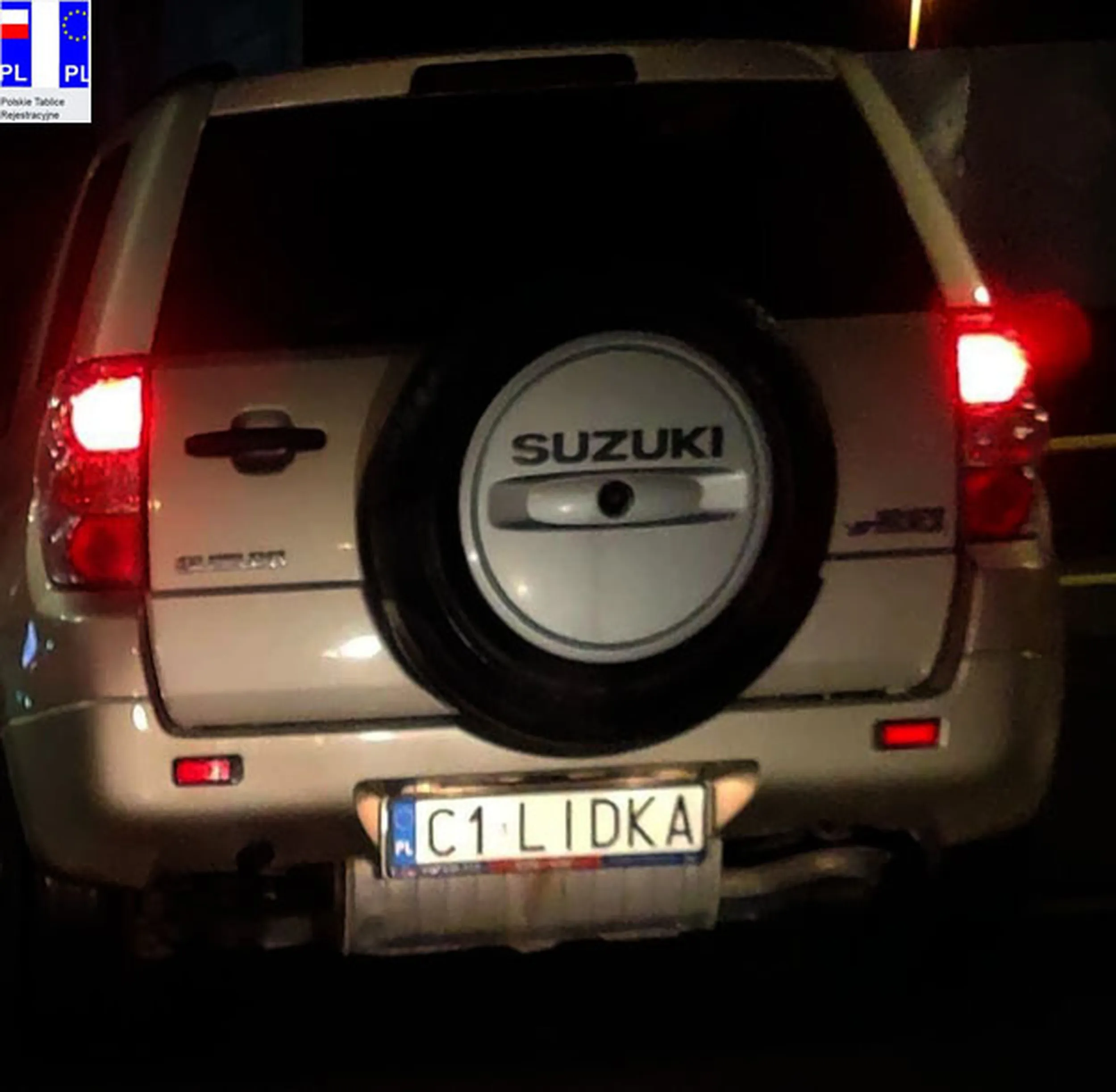 Fajny numer, blacha C1 LIDKA